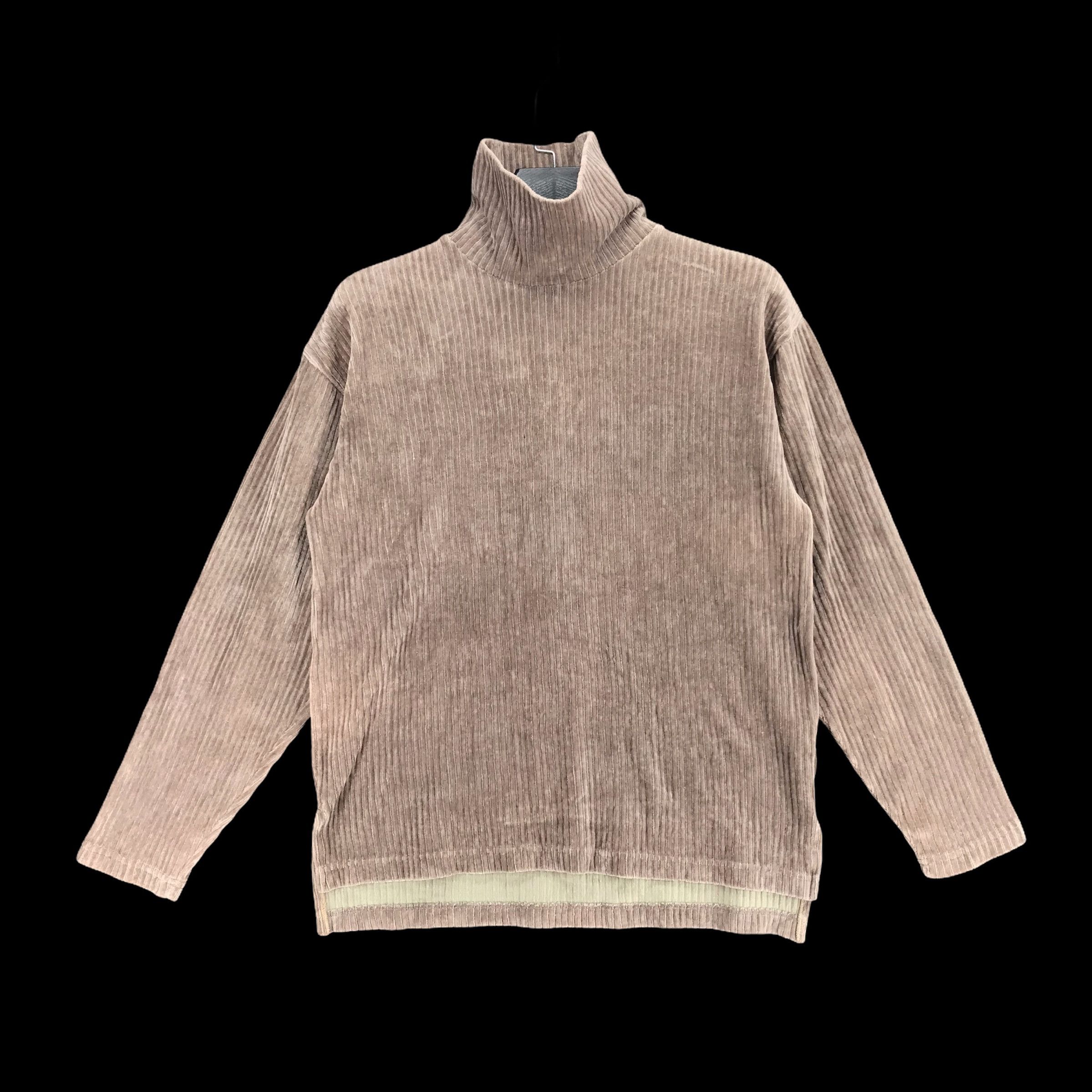 Coca Cola PEPSI-COLA Turtle Neck Long Sleeve Velvet Shirt #2359-92 Size US M / EU 48-50 / 2 - 1 Thumbnail