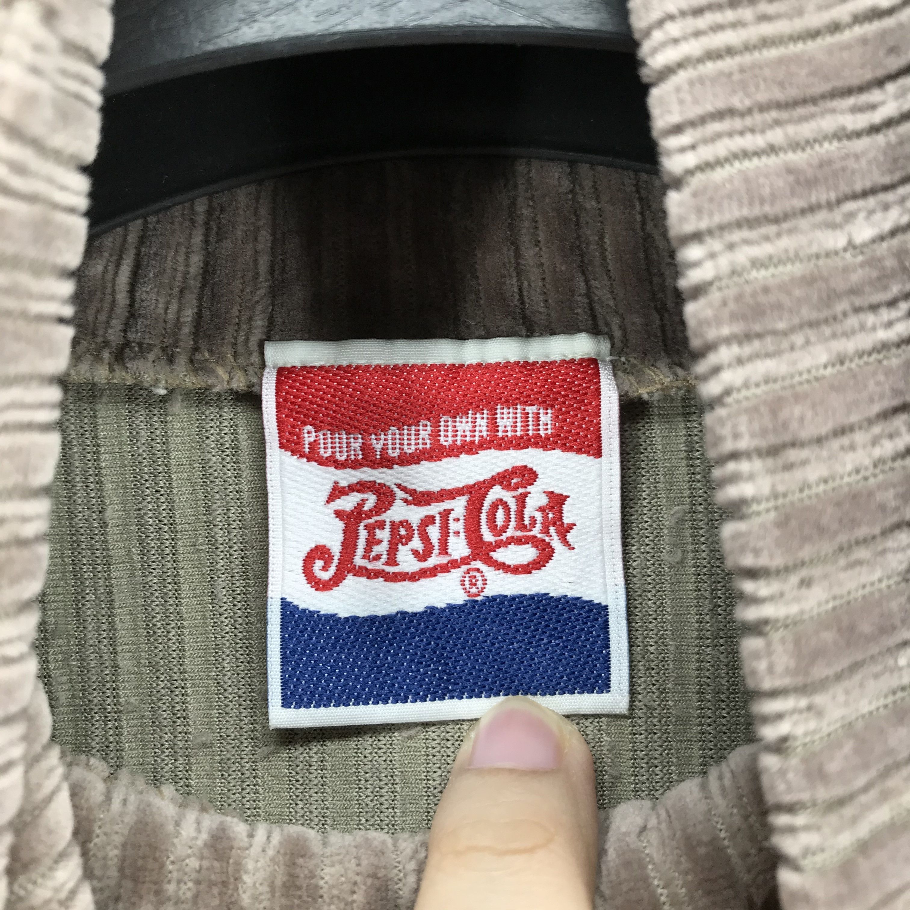 Coca Cola PEPSI-COLA Turtle Neck Long Sleeve Velvet Shirt #2359-92 Size US M / EU 48-50 / 2 - 6 Thumbnail