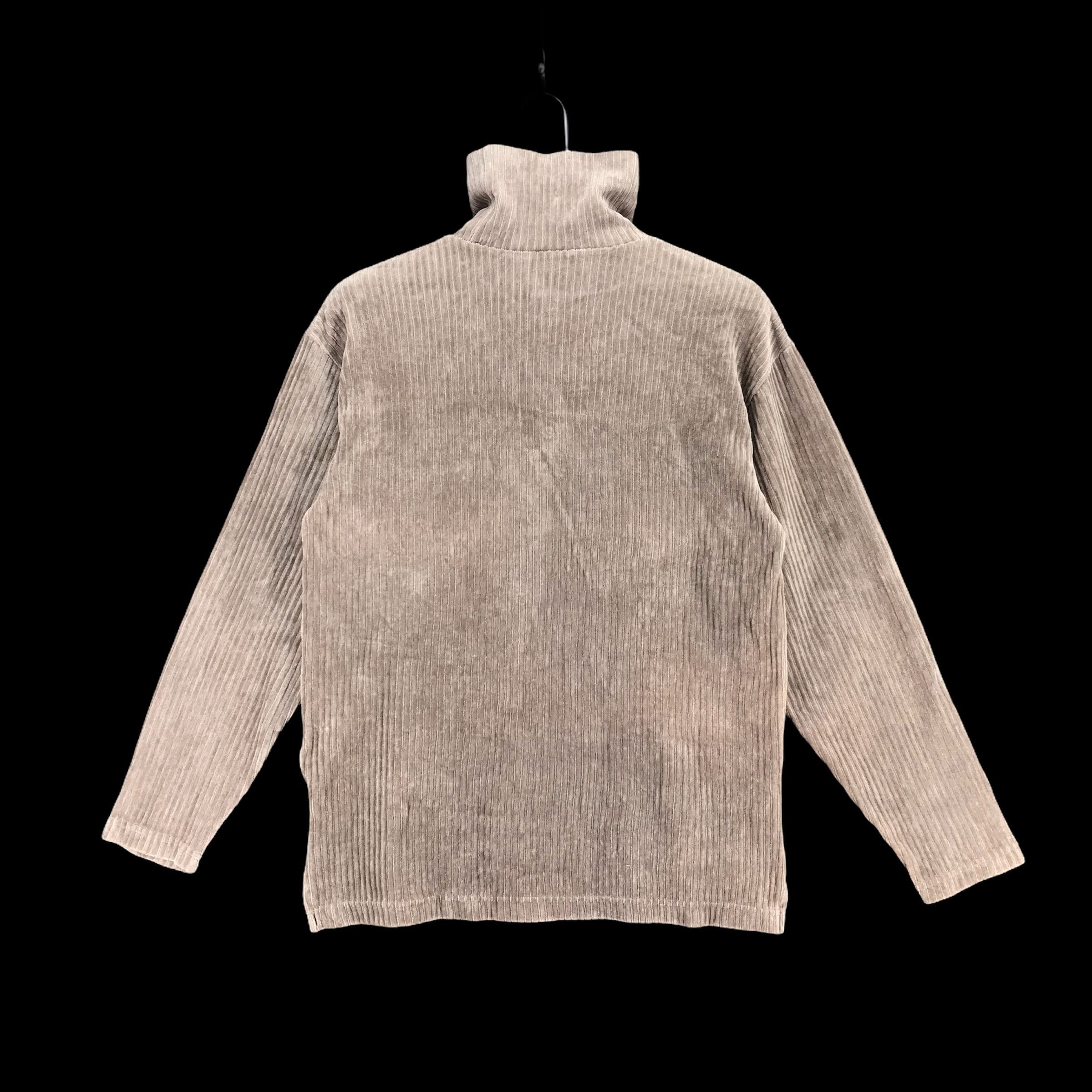 Coca Cola PEPSI-COLA Turtle Neck Long Sleeve Velvet Shirt #2359-92 Size US M / EU 48-50 / 2 - 8 Thumbnail