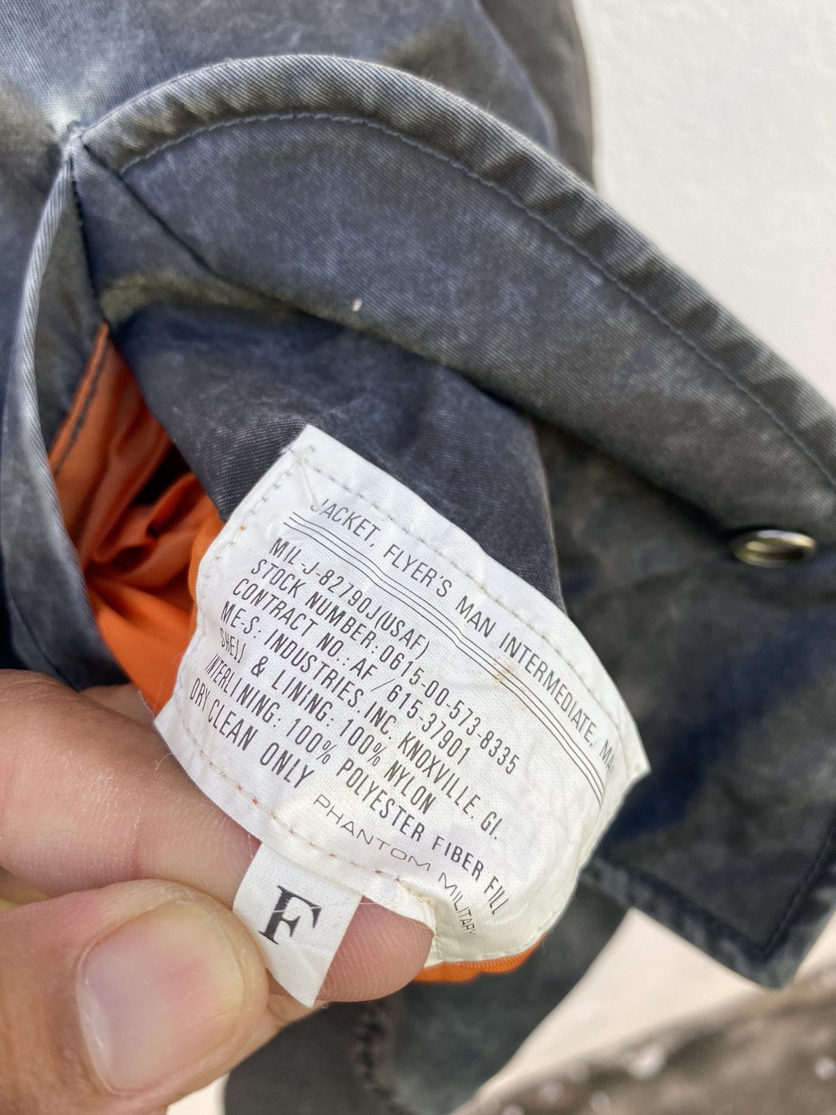 Vintage MA-1 usaf flight bomber jacket