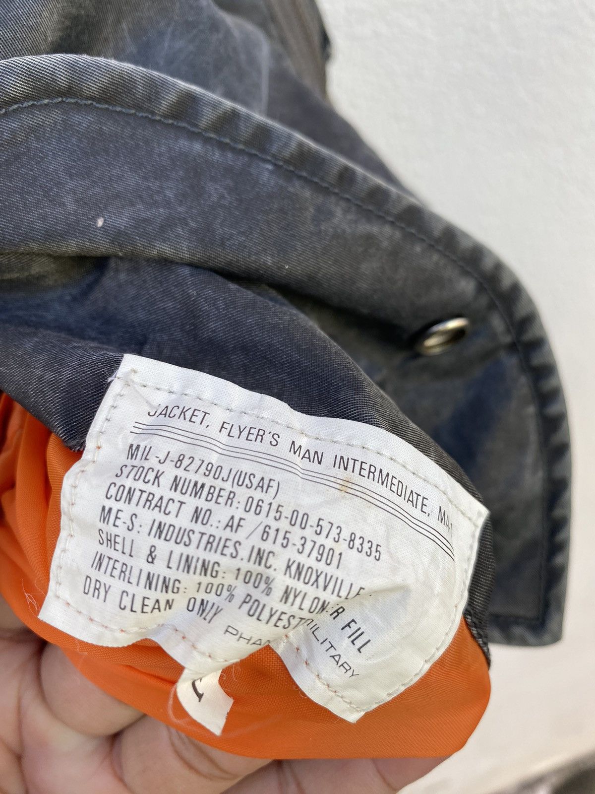 Vintage MA-1 usaf flight bomber jacket