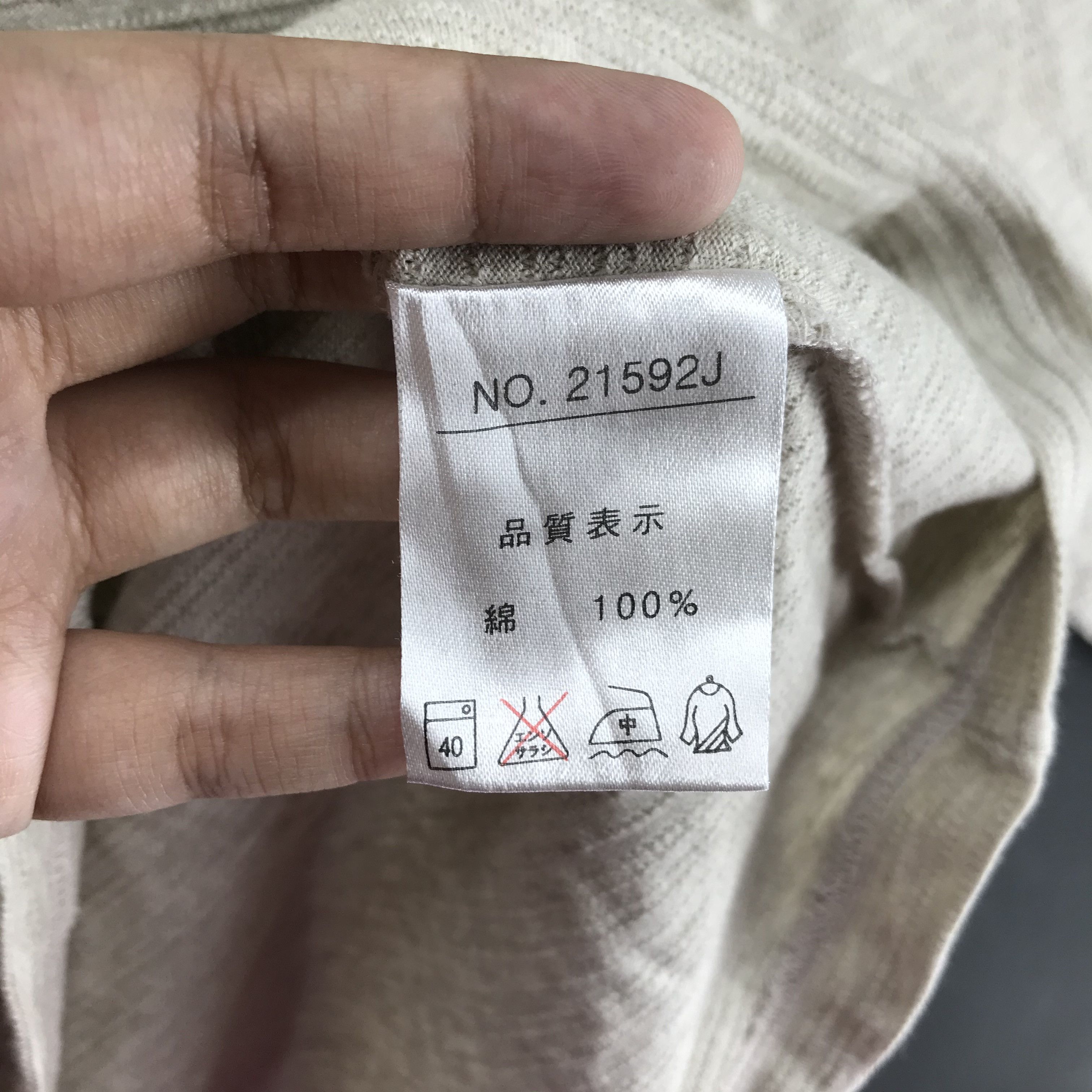 Kansai Yamamoto Up To You Kansai Yamamoto Embroidery Logo LL Shirt #2358-92 Size US L / EU 52-54 / 3 - 7 Thumbnail