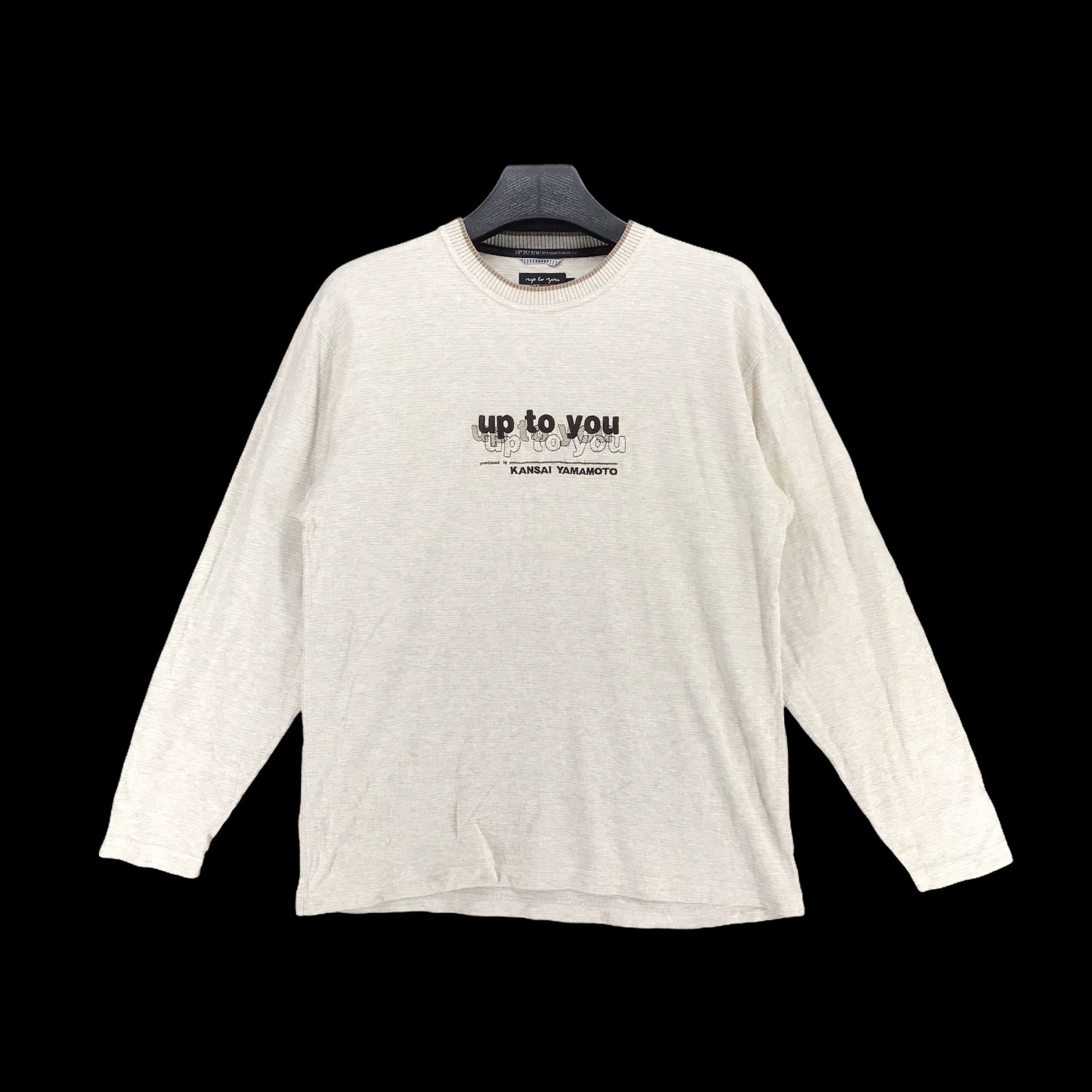 Kansai Yamamoto Up To You Kansai Yamamoto Embroidery Logo LL Shirt #2358-92 Size US L / EU 52-54 / 3 - 1 Thumbnail