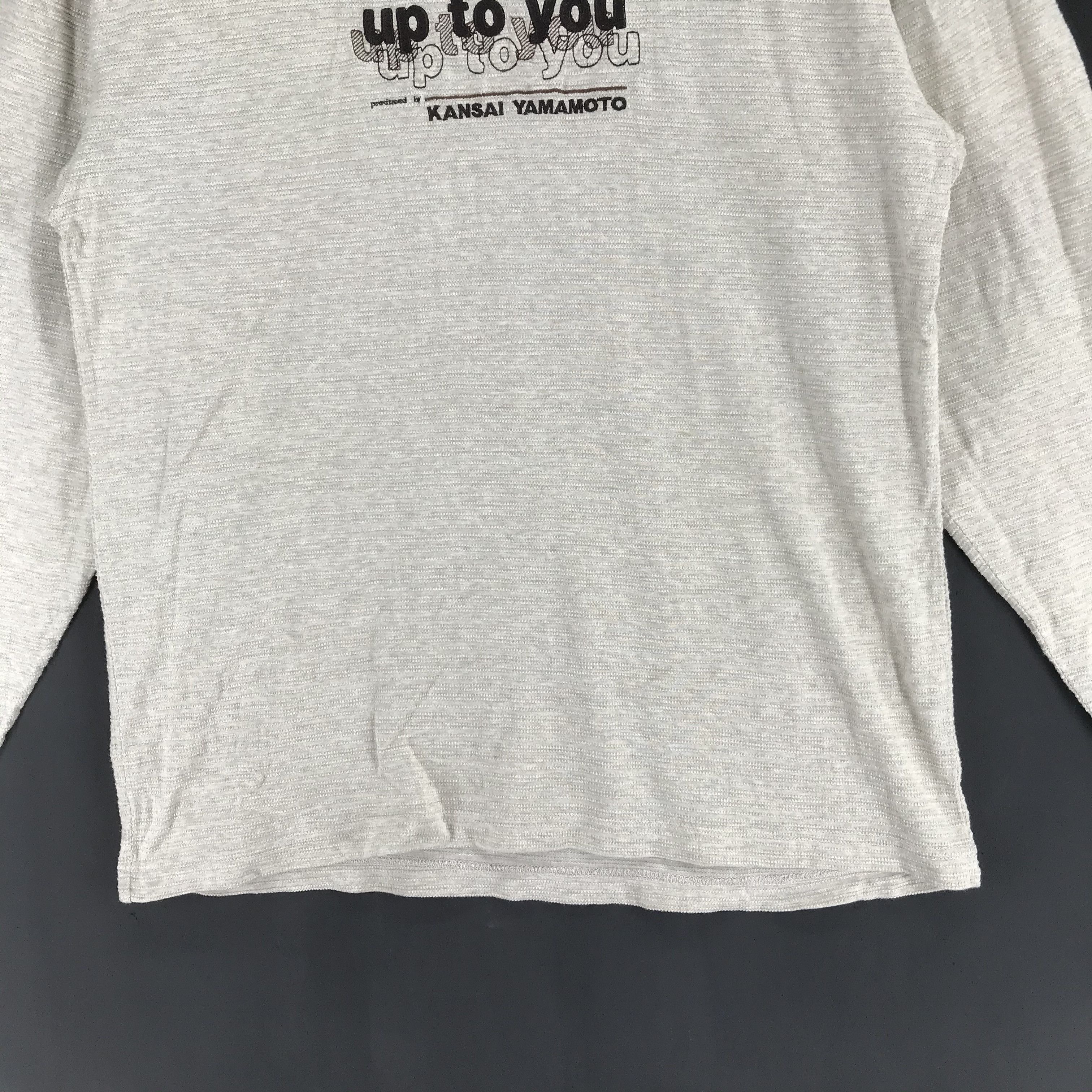 Kansai Yamamoto Up To You Kansai Yamamoto Embroidery Logo LL Shirt #2358-92 Size US L / EU 52-54 / 3 - 4 Thumbnail