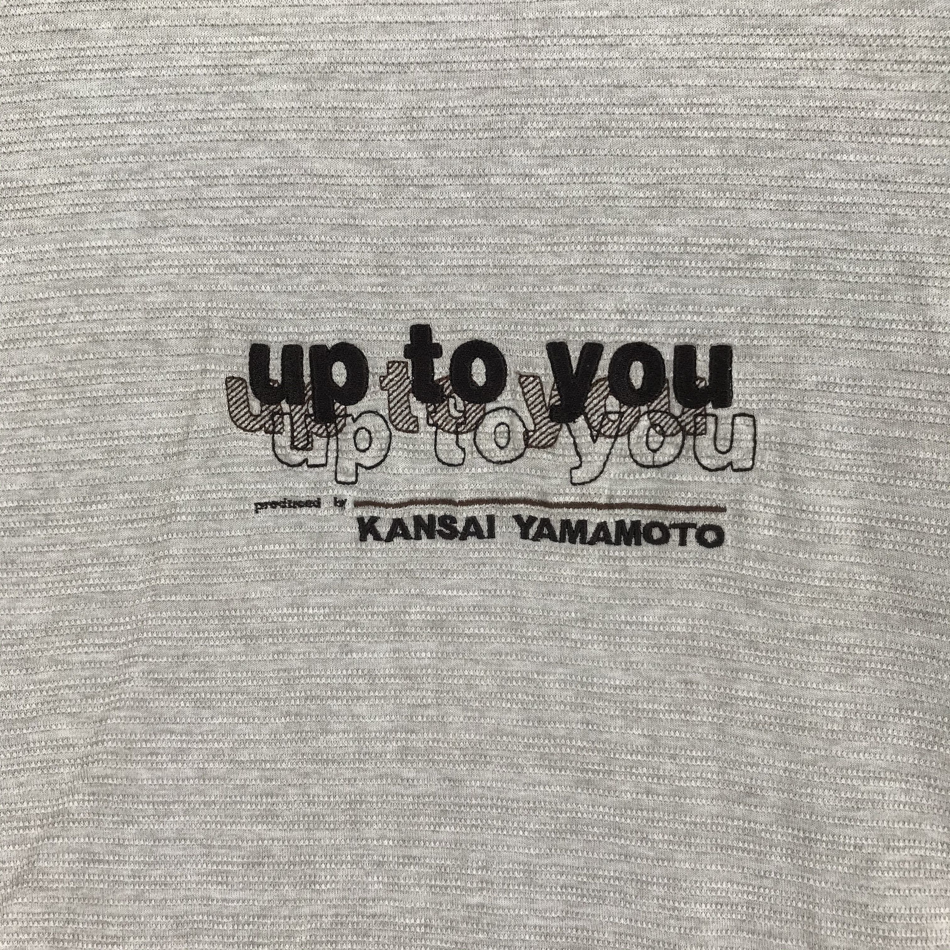 Kansai Yamamoto Up To You Kansai Yamamoto Embroidery Logo LL Shirt #2358-92 Size US L / EU 52-54 / 3 - 3 Thumbnail