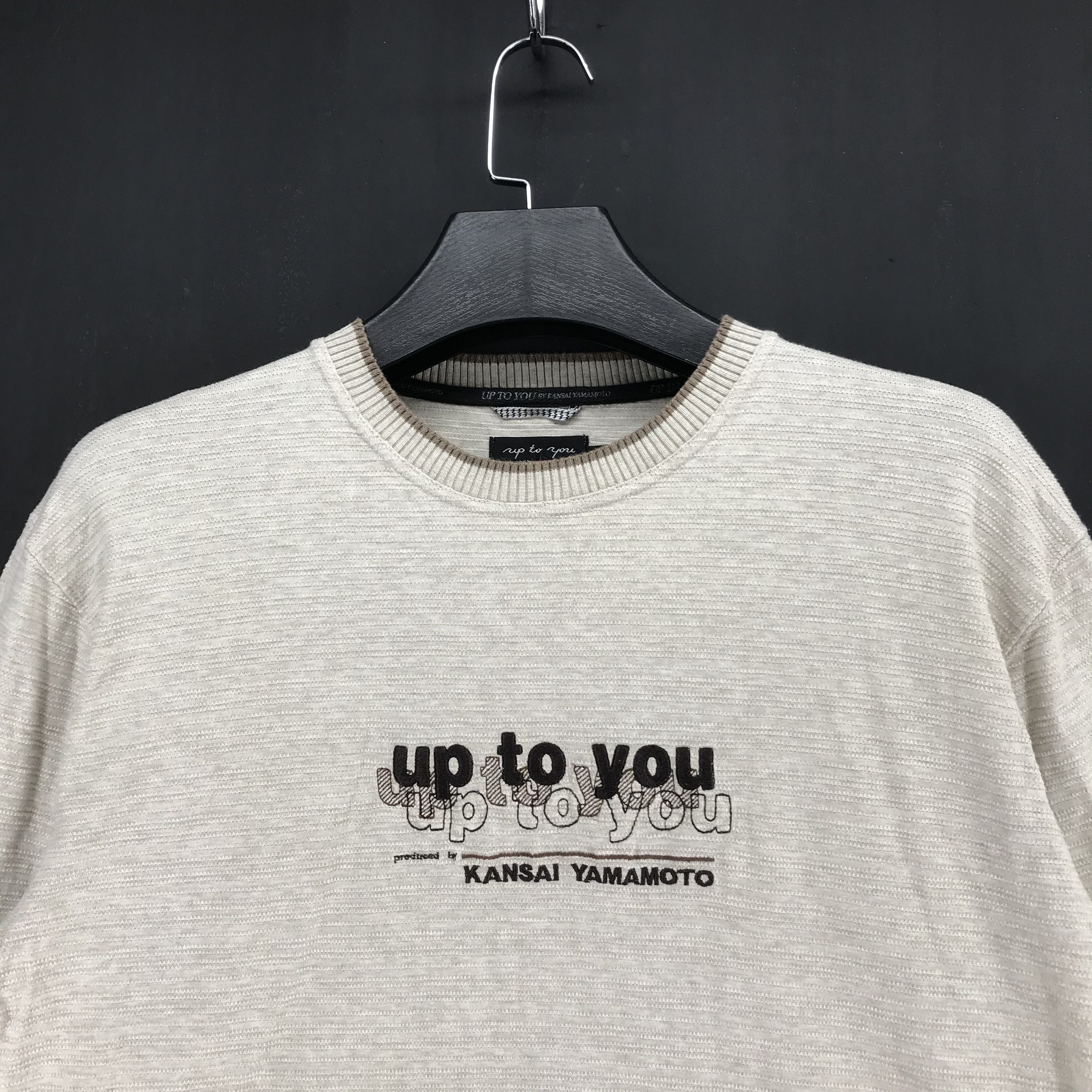 Kansai Yamamoto Up To You Kansai Yamamoto Embroidery Logo LL Shirt #2358-92 Size US L / EU 52-54 / 3 - 2 Thumbnail