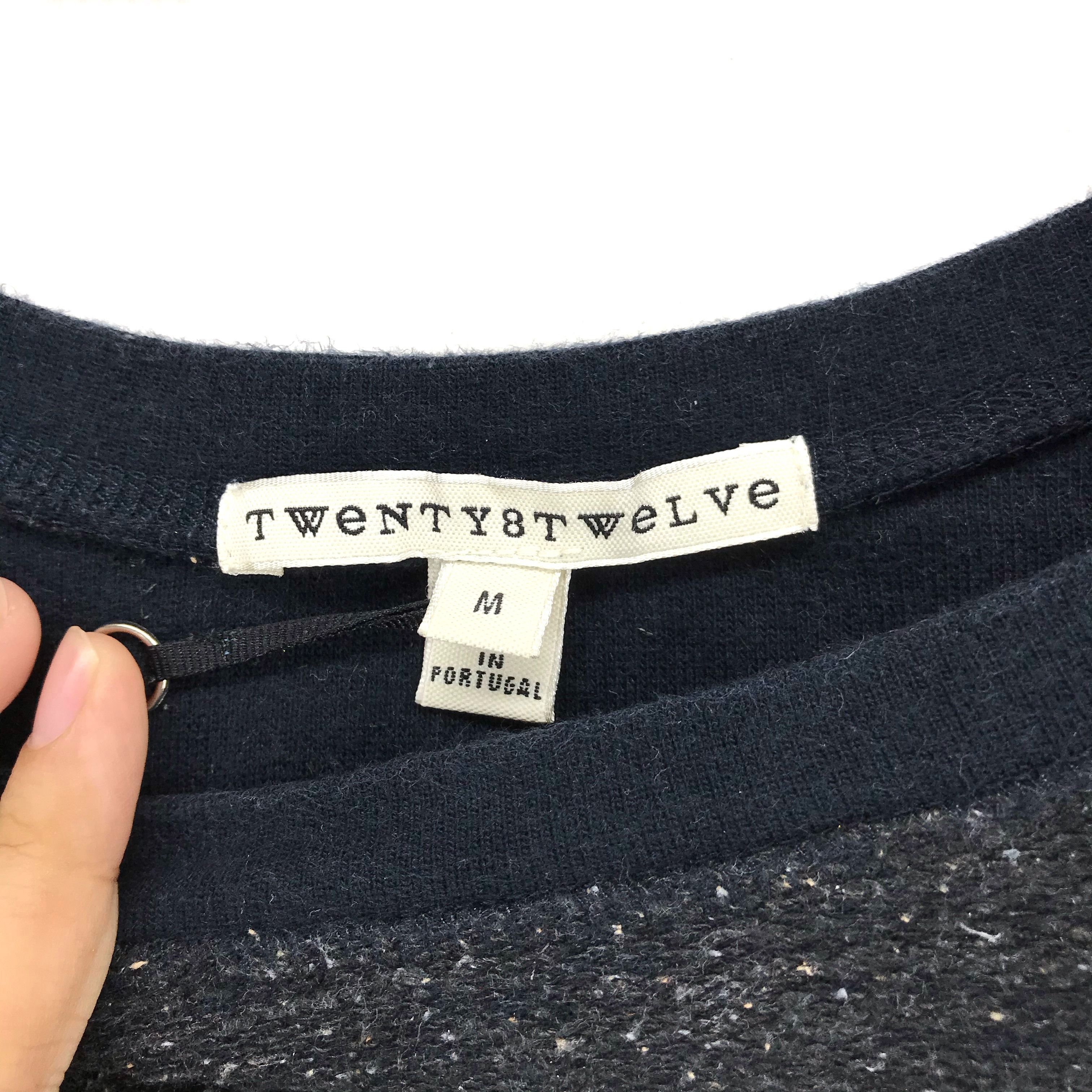 Twenty Twenty8Twelve Made in Portugal Cropped Sweatshirt #2345-92 Size M / US 6-8 / IT 42-44 - 5 Thumbnail