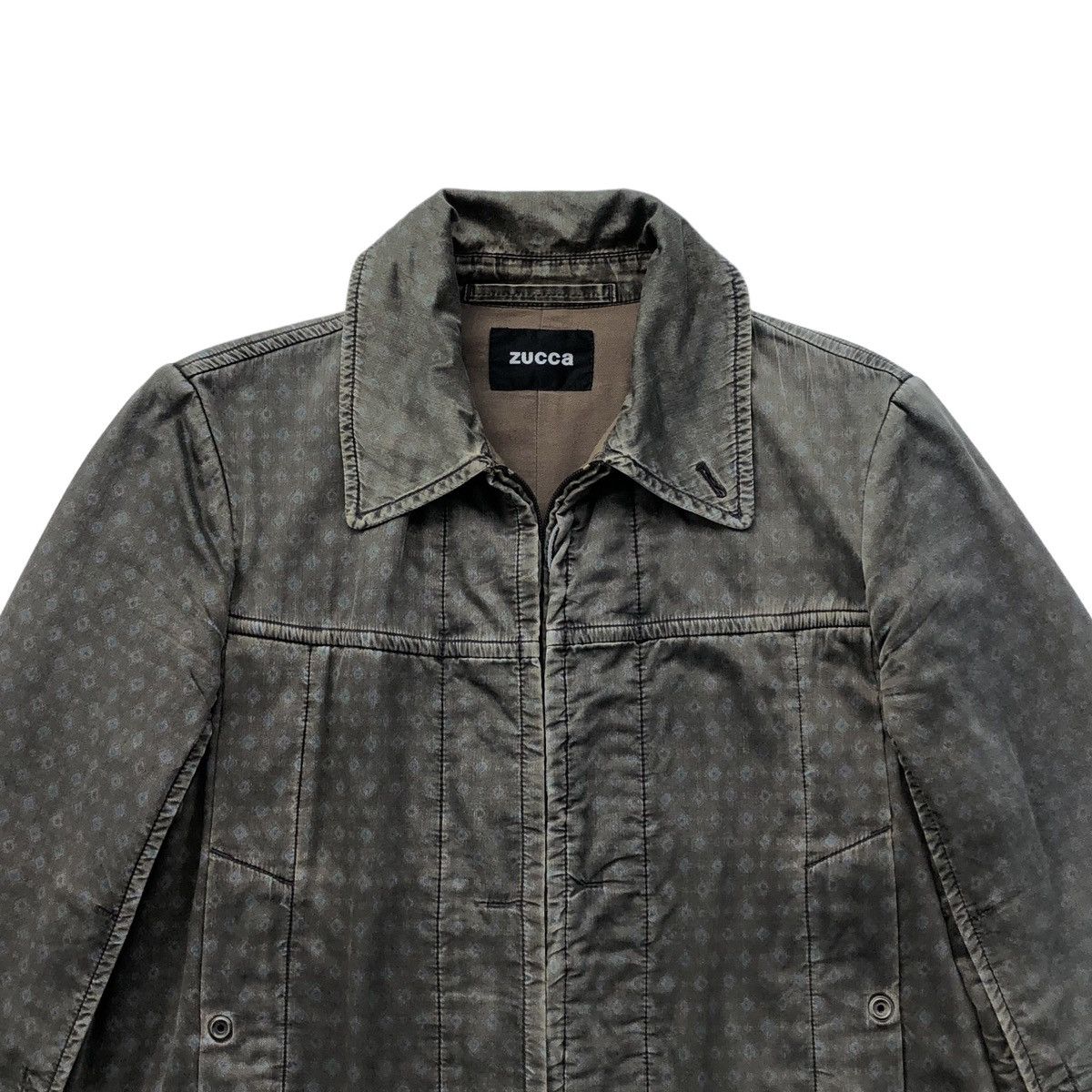 CABANE de ZUCCa 🔥Vintage Zucca Sun Faded Long Jacket Size US M / EU 48-50 / 2 - 4 Thumbnail