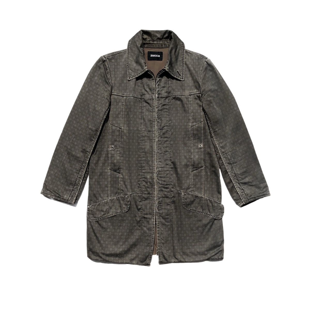 CABANE de ZUCCa 🔥Vintage Zucca Sun Faded Long Jacket Size US M / EU 48-50 / 2 - 1 Thumbnail
