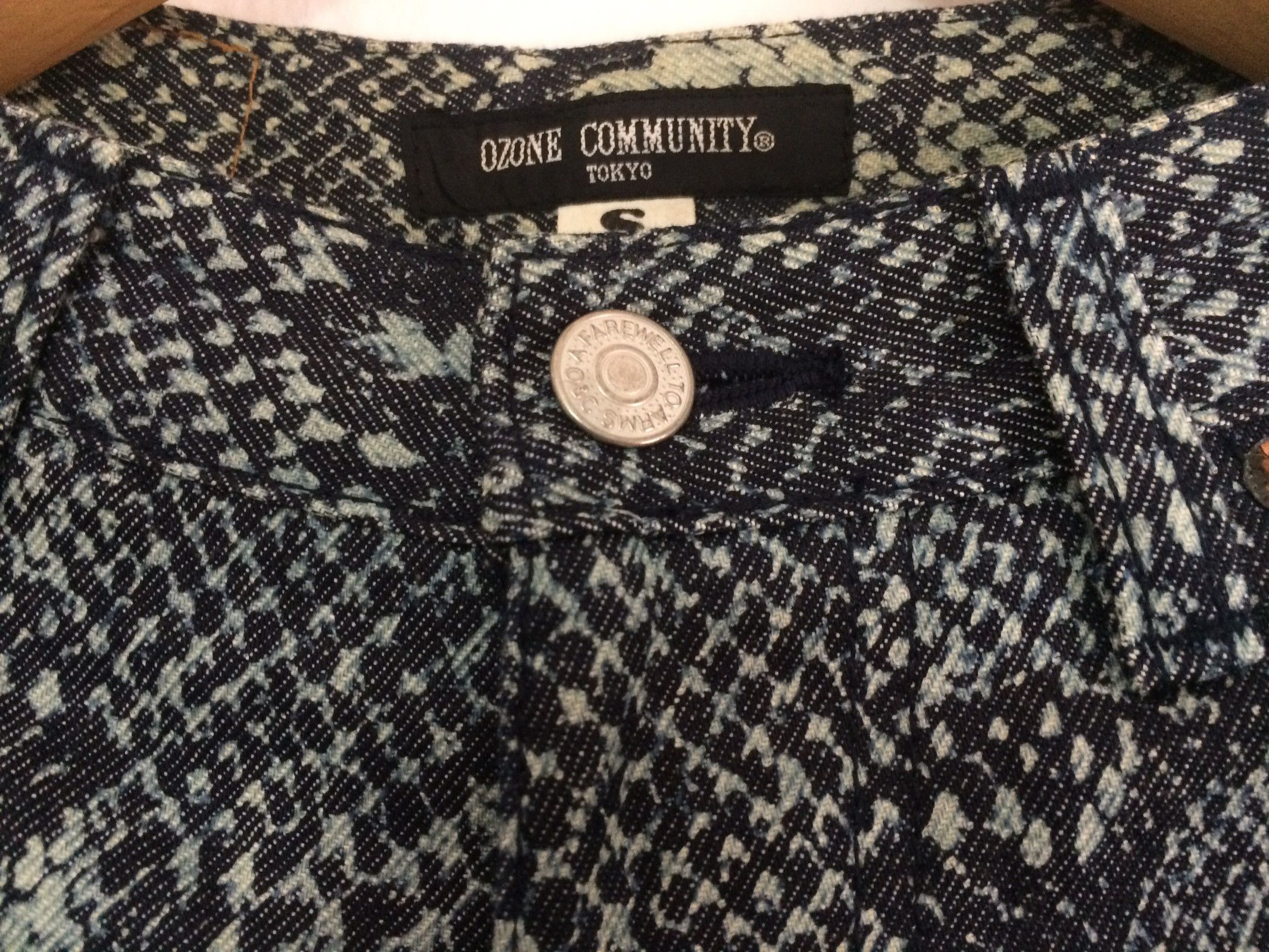 Japanese Brand × Vintage 🔥🔥Ozone Community All Over Full Print Snake Skin Jeans Size US 27 - 8 Thumbnail