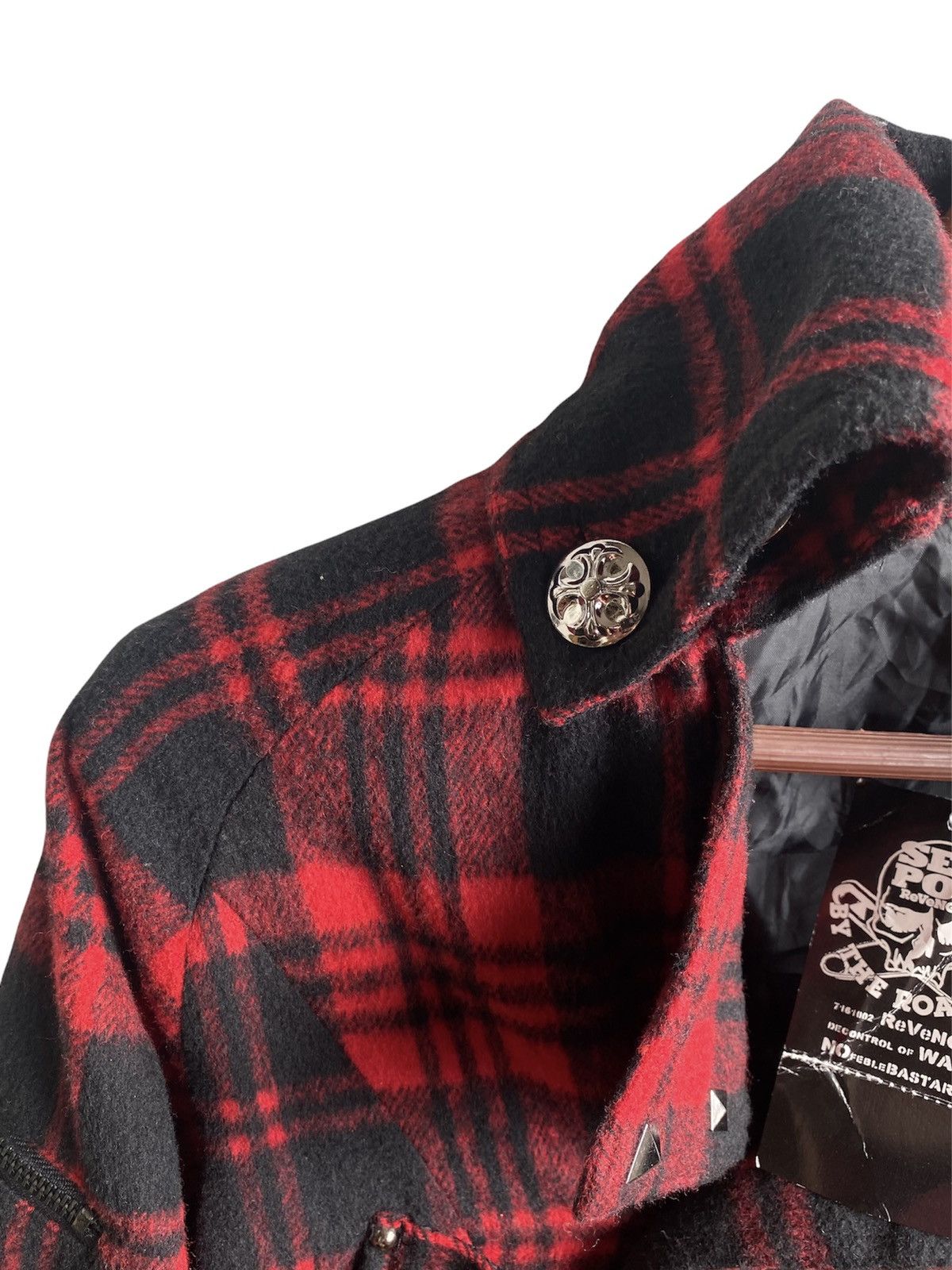 Japanese Brand Sex Pot Revenge Tartan punk jacket come with tag Size US L / EU 52-54 / 3 - 13 Thumbnail