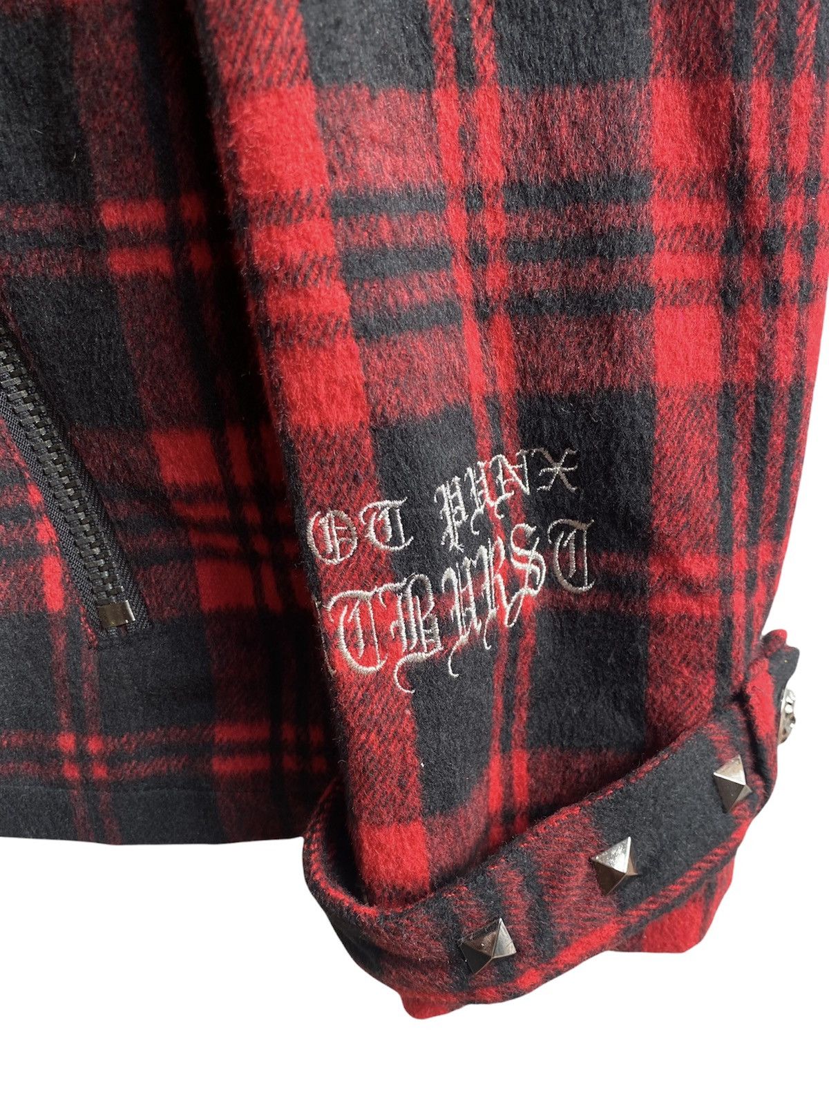 Japanese Brand Sex Pot Revenge Tartan punk jacket come with tag Size US L / EU 52-54 / 3 - 8 Thumbnail