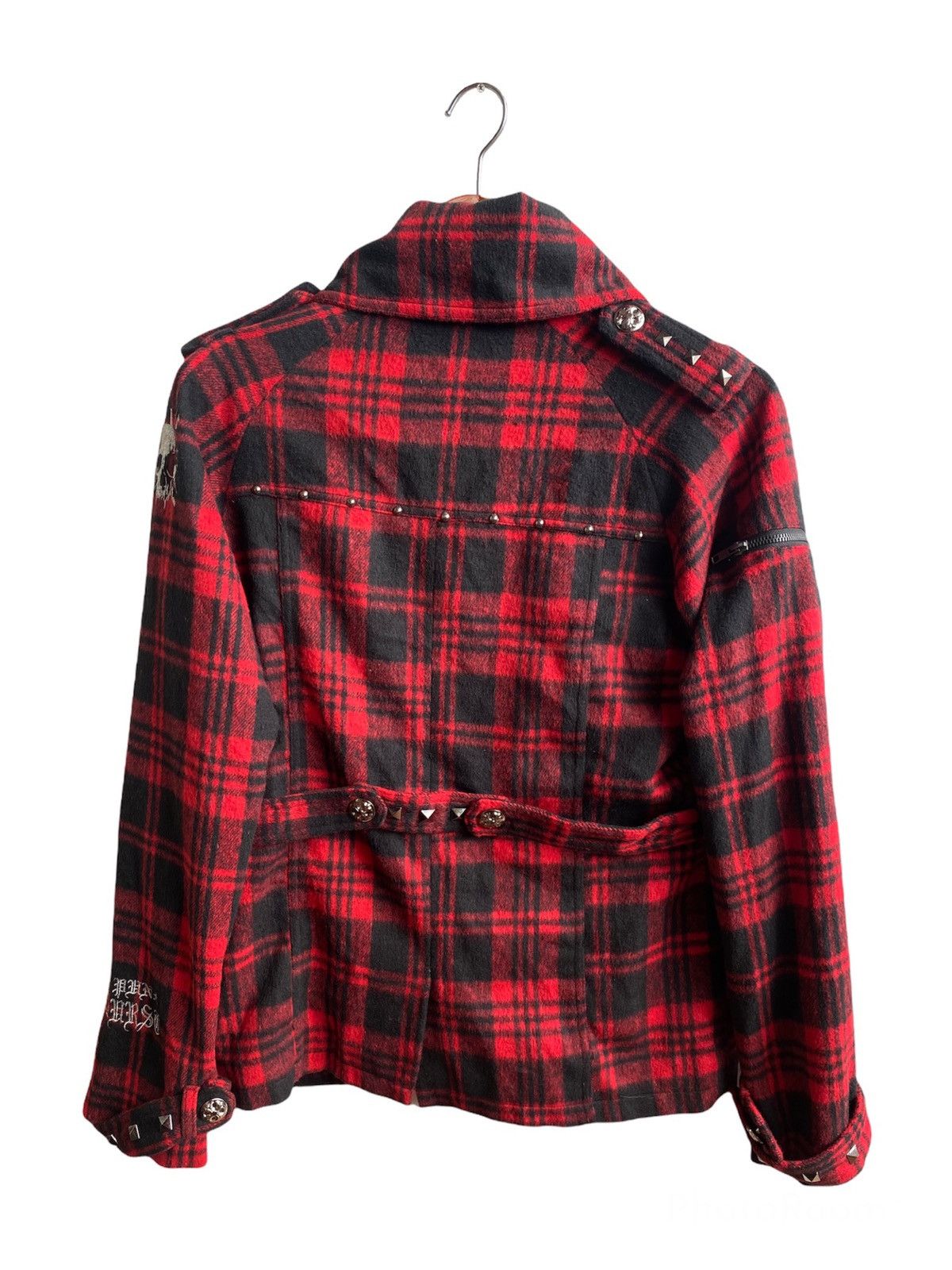 Japanese Brand Sex Pot Revenge Tartan punk jacket come with tag Size US L / EU 52-54 / 3 - 2 Thumbnail