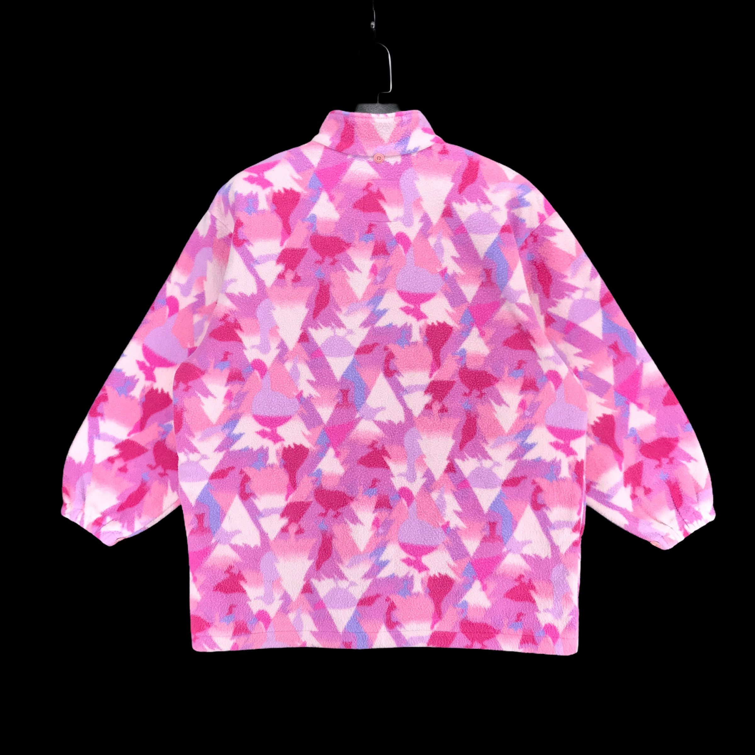 Courreges COURREGES Made in Japan Multicolor Fleece #2360-92 Size US M / EU 48-50 / 2 - 8 Thumbnail