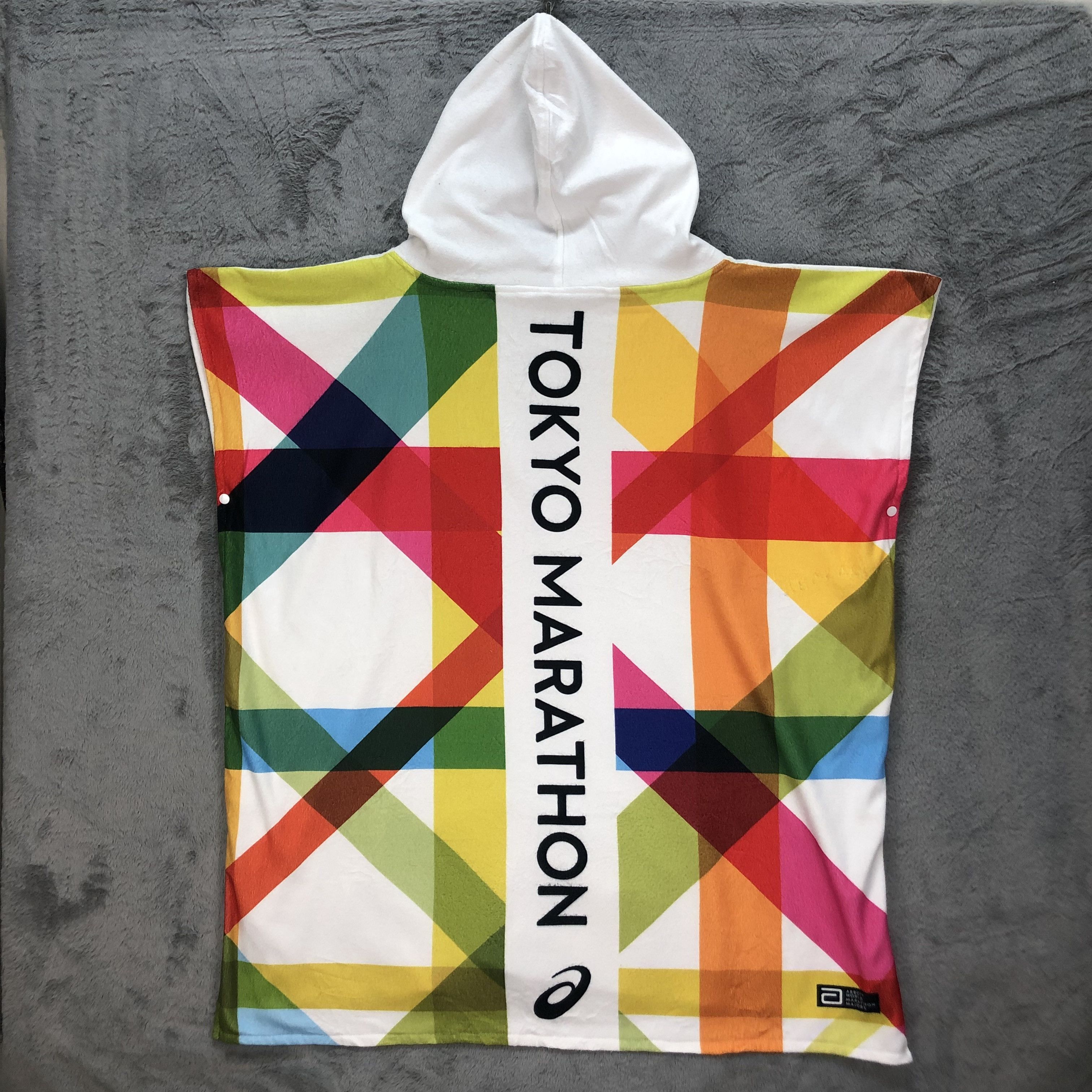 Japanese Brand Tokyo Marathon Hooded Sleeveless Fleece OS #5322-184 Size US XL / EU 56 / 4 - 9 Thumbnail
