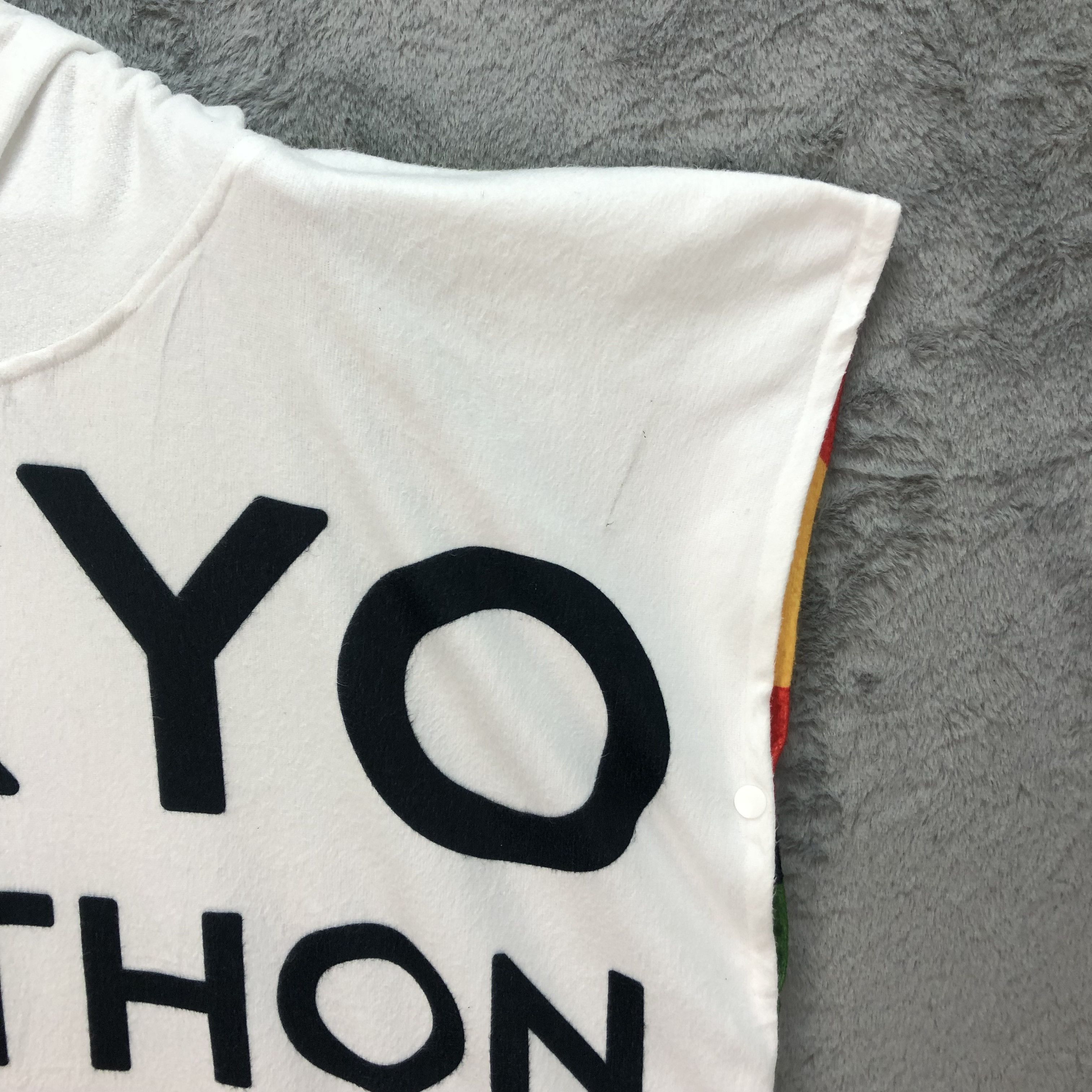 Japanese Brand Tokyo Marathon Hooded Sleeveless Fleece OS #5322-184 Size US XL / EU 56 / 4 - 5 Thumbnail