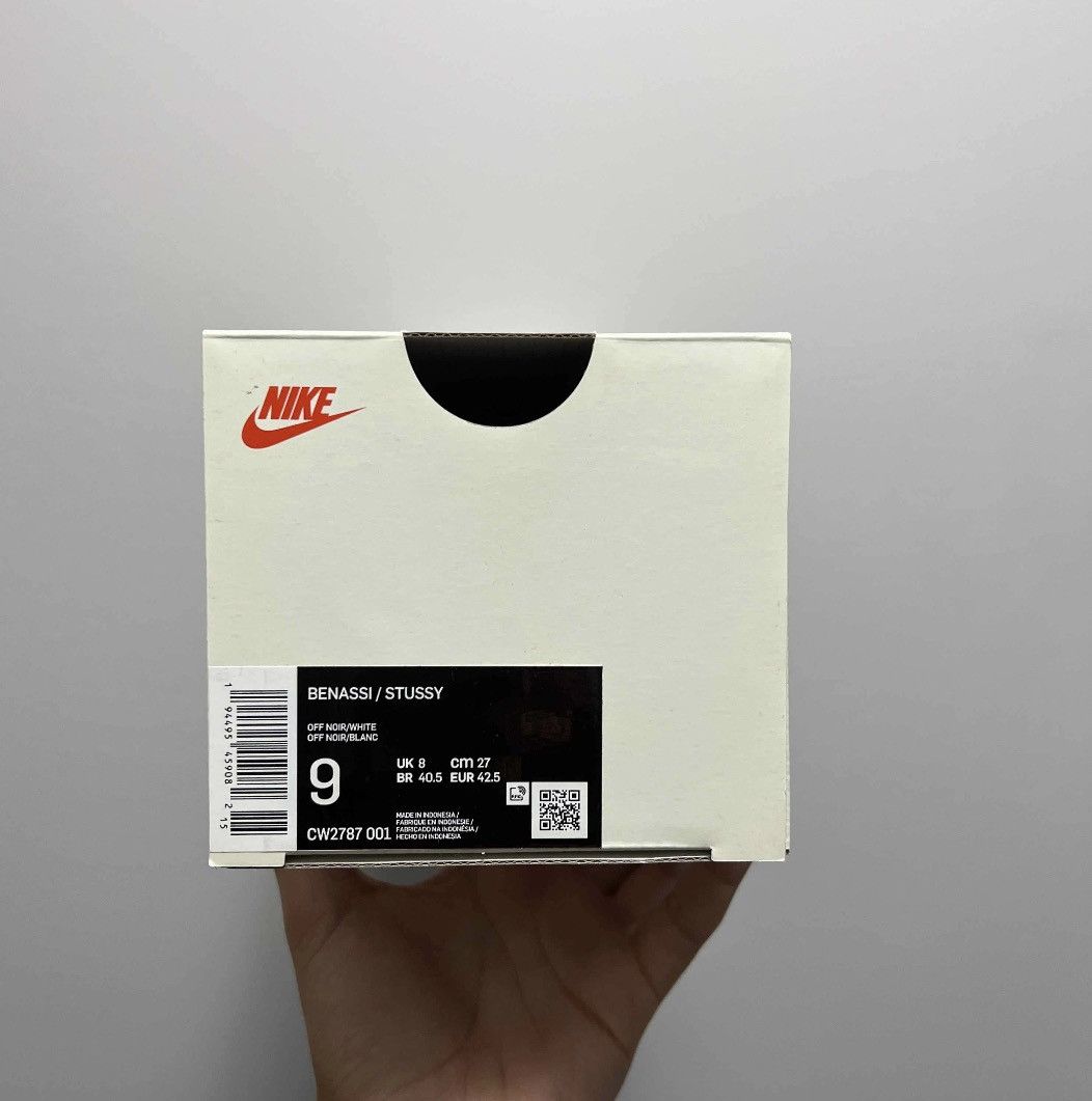 Nike Nike Benassi - Stussy Off Noir Size US 9 / EU 42 - 8 Thumbnail