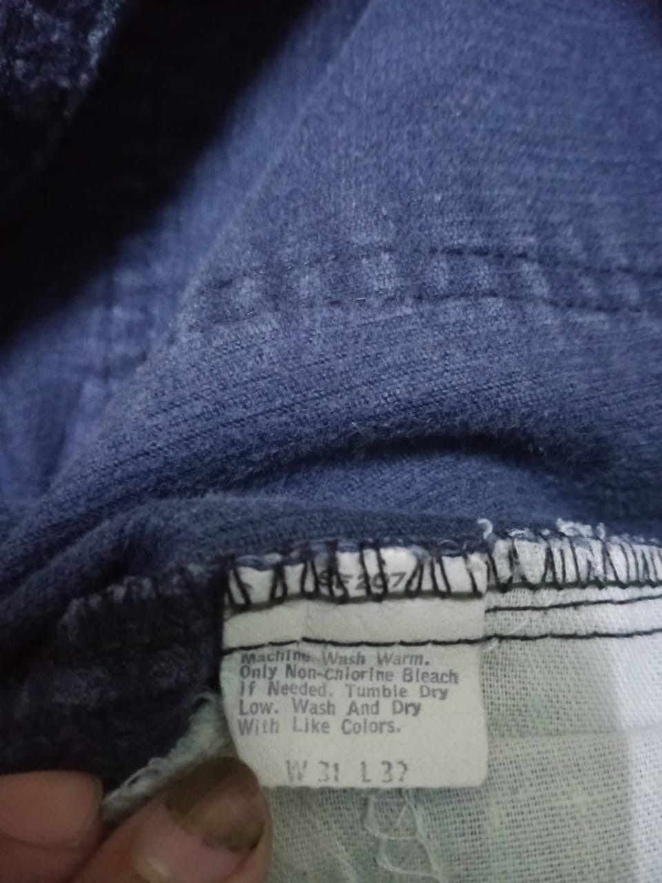 Levi's Vintage 80s Levis 519 White Tab Talon Zip Corduroy Denim Size US 30 / EU 46 - 18 Thumbnail