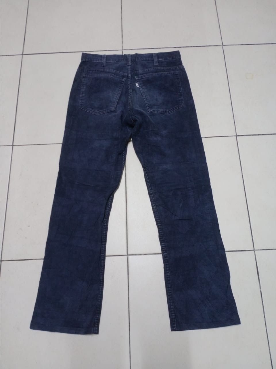 Levi's Vintage 80s Levis 519 White Tab Talon Zip Corduroy Denim Size US 30 / EU 46 - 2 Thumbnail