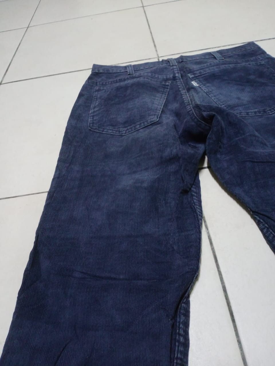 Levi's Vintage 80s Levis 519 White Tab Talon Zip Corduroy Denim Size US 30 / EU 46 - 7 Thumbnail