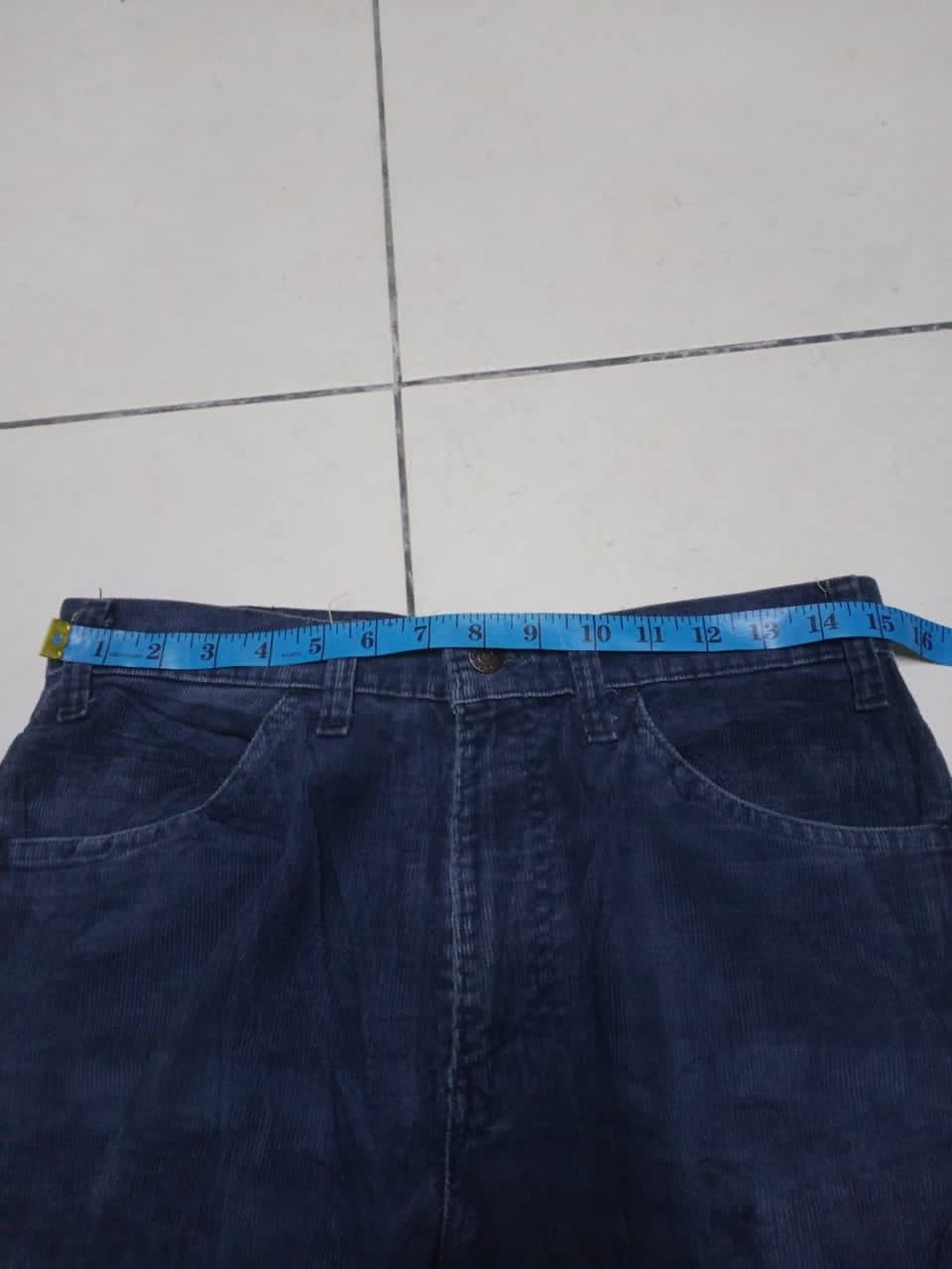 Levi's Vintage 80s Levis 519 White Tab Talon Zip Corduroy Denim Size US 30 / EU 46 - 20 Thumbnail