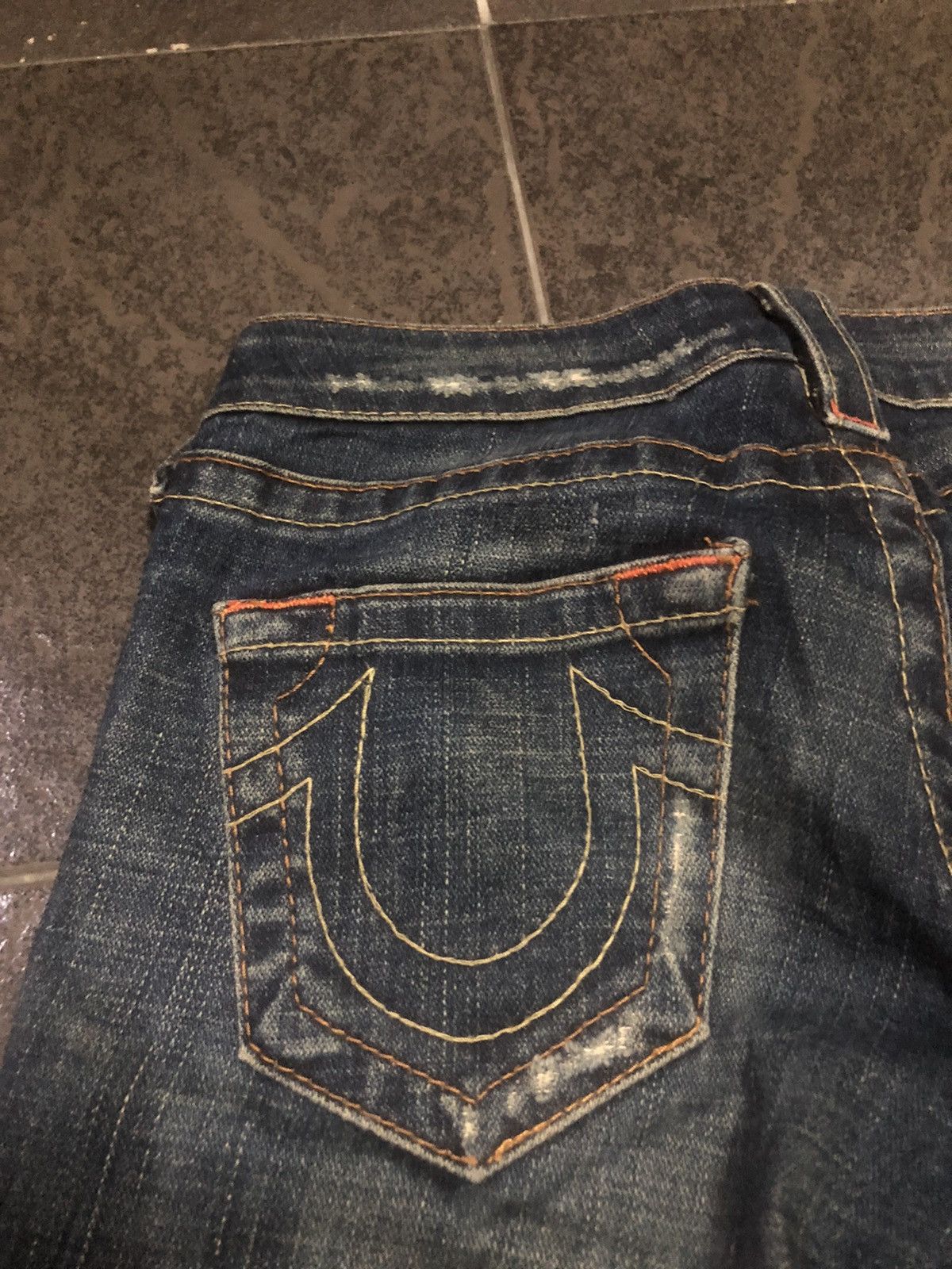 True Religion True Religion Skinny Cut Section 503 Distressed Denim Size 28" / US 6 / IT 42 - 15 Thumbnail