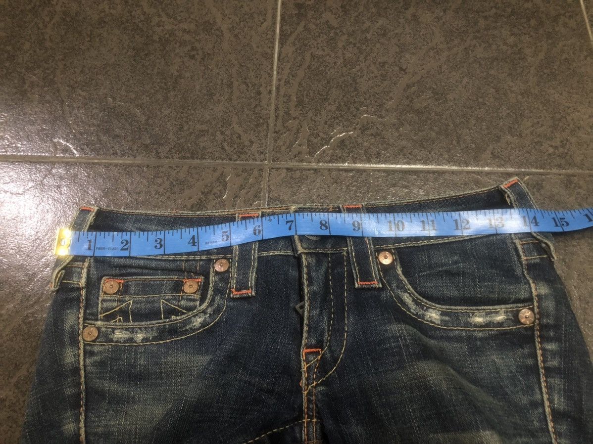 True Religion True Religion Skinny Cut Section 503 Distressed Denim Size 28" / US 6 / IT 42 - 22 Thumbnail