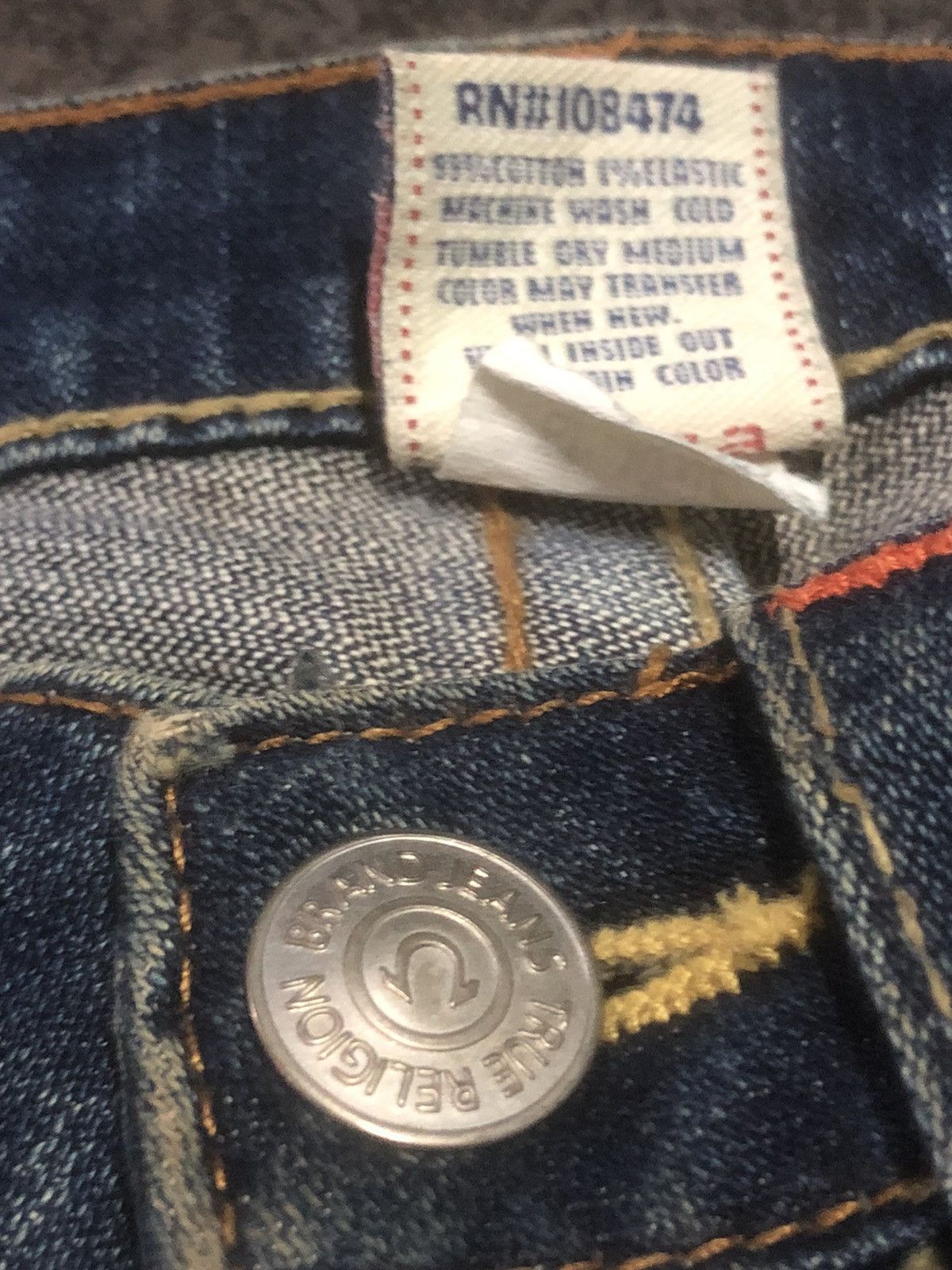 True Religion True Religion Skinny Cut Section 503 Distressed Denim Size 28" / US 6 / IT 42 - 11 Thumbnail