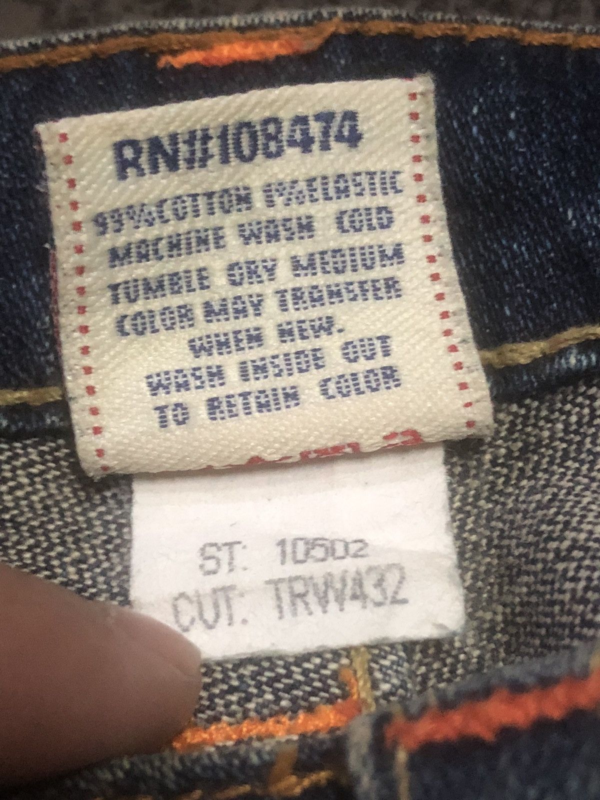 True Religion True Religion Skinny Cut Section 503 Distressed Denim Size 28" / US 6 / IT 42 - 18 Thumbnail