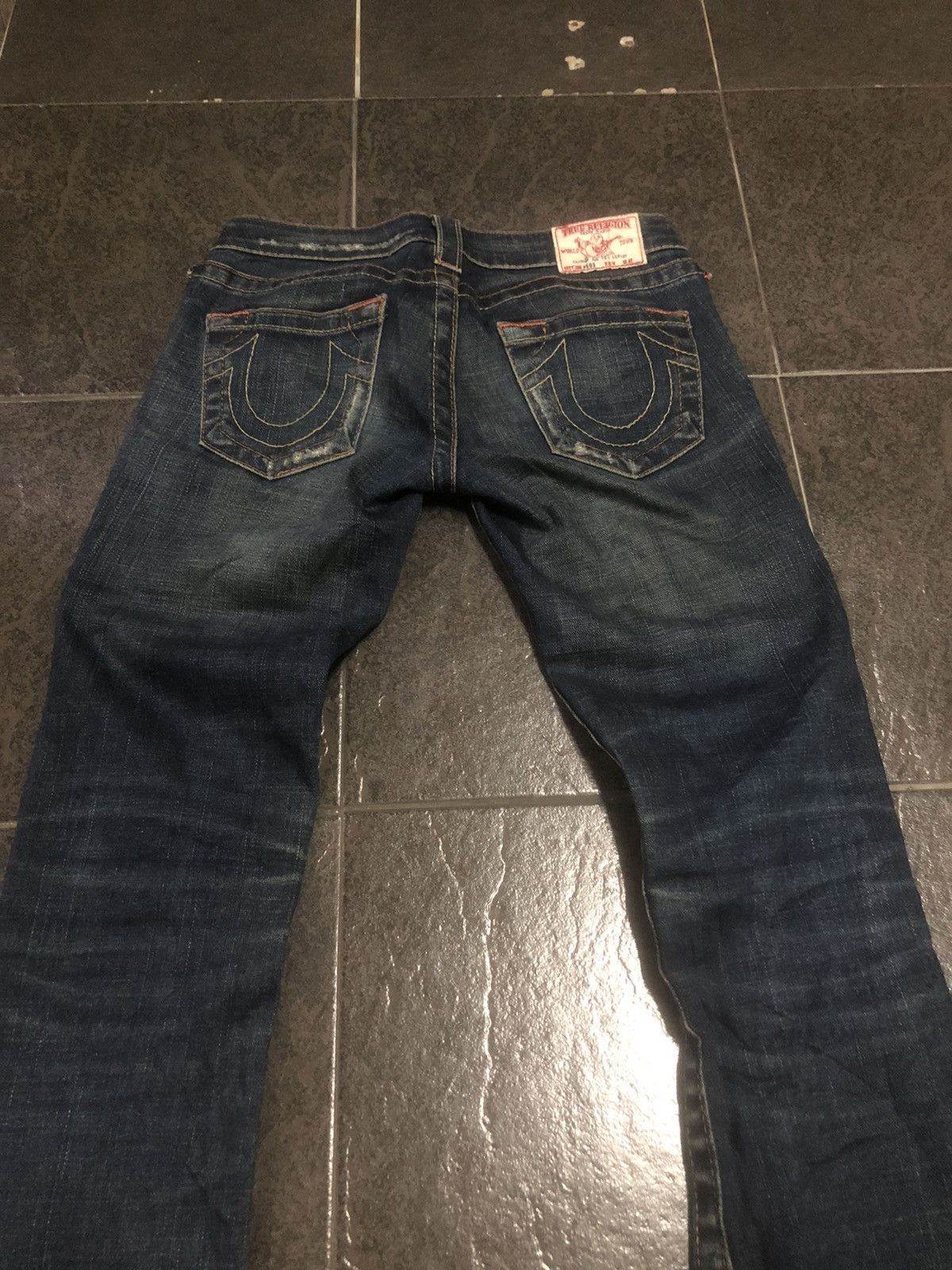 True Religion True Religion Skinny Cut Section 503 Distressed Denim Size 28" / US 6 / IT 42 - 14 Thumbnail