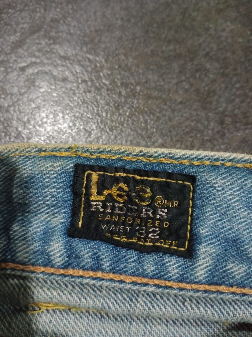 Lee Vintage 90s Lee Riders Selvedge Denim Size US 32 / EU 48 - 6 Thumbnail