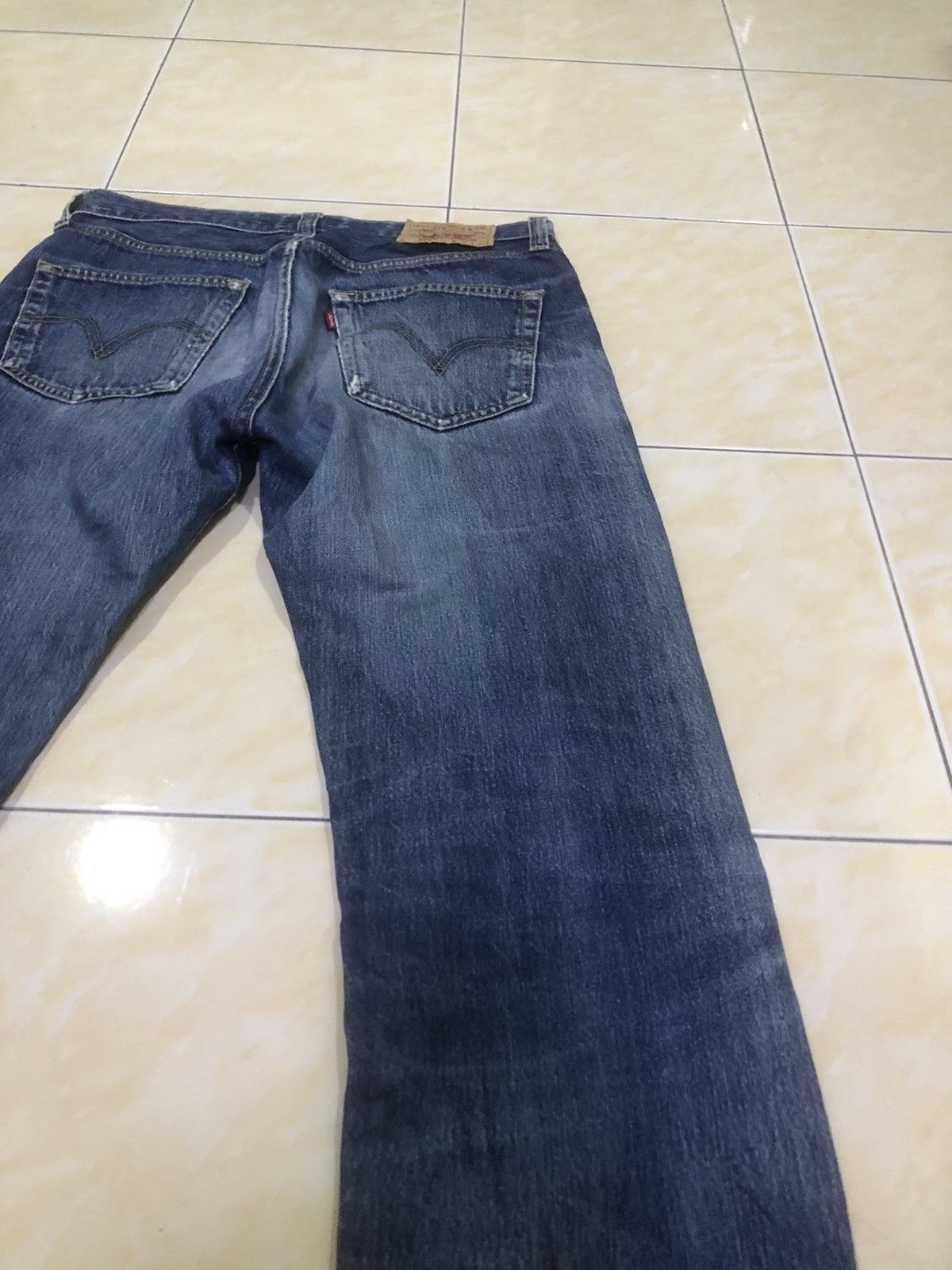 Levi's Levis 501 e Philippines Distressed Reworked Denim Size US 31 - 11 Thumbnail