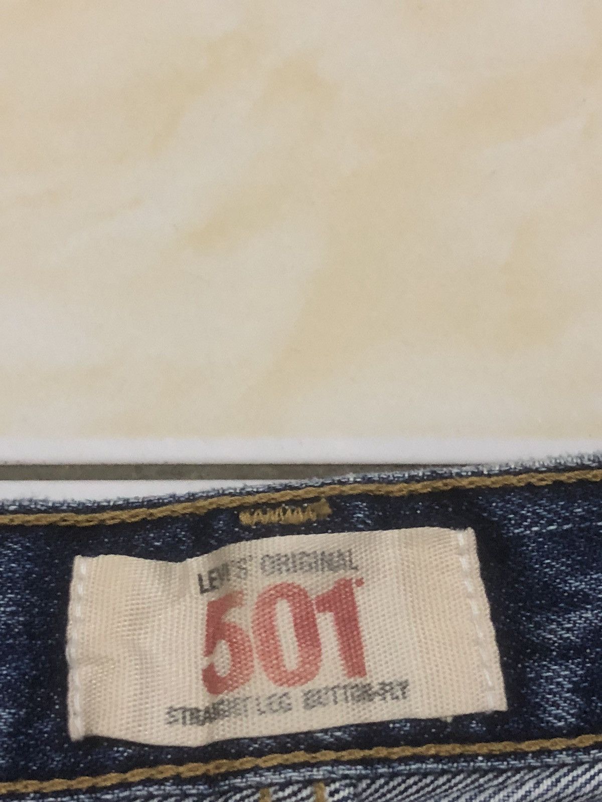 Levi's Levis 501 e Philippines Distressed Reworked Denim Size US 31 - 19 Thumbnail