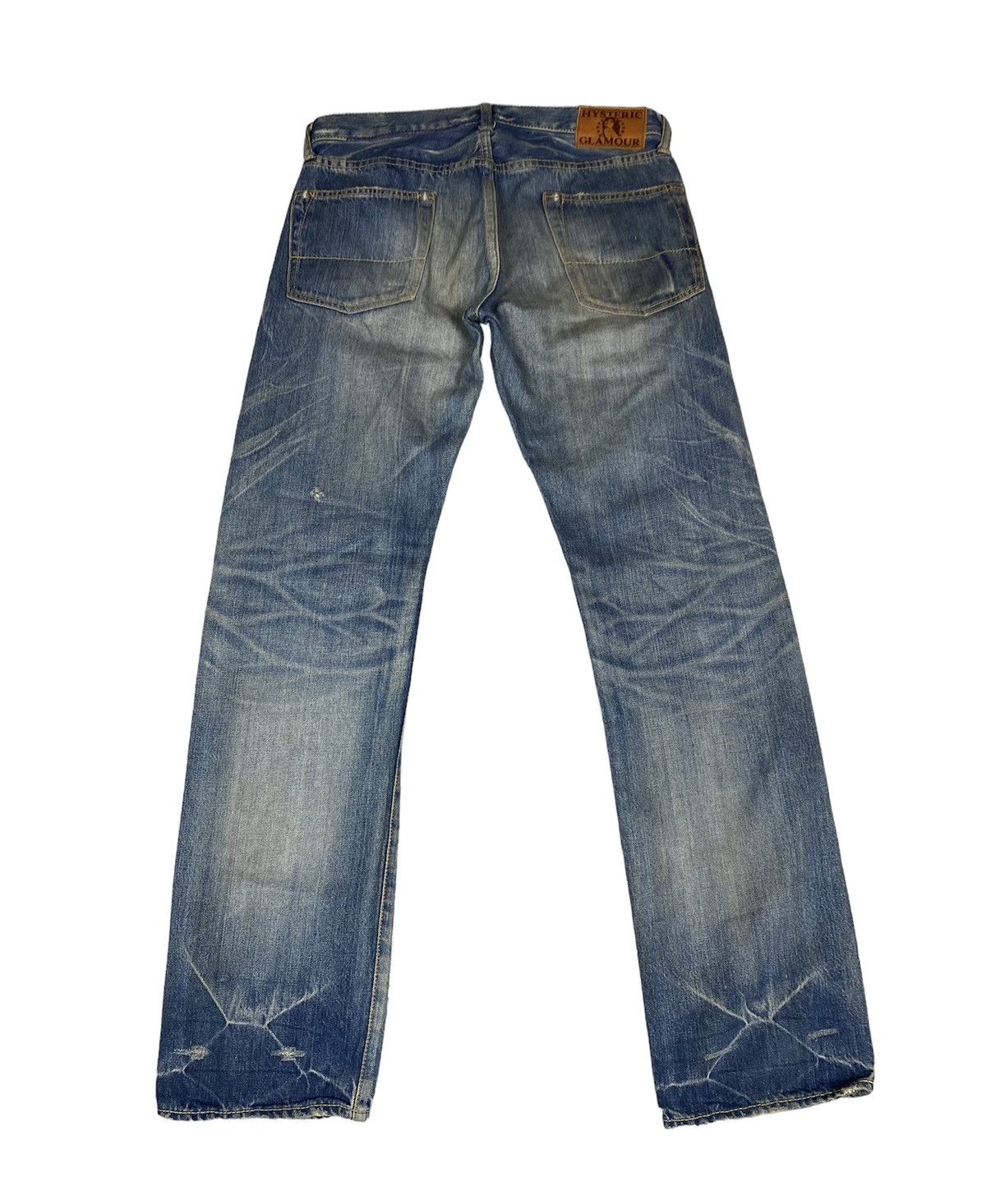 Hysteric Glamour Hysteric Glamour Distressed Stud Denim. S0252 Size US 31 - 2 Thumbnail