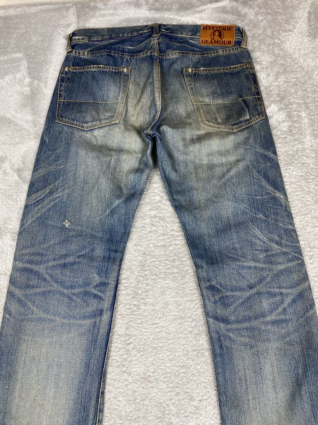 Hysteric Glamour Hysteric Glamour Distressed Stud Denim. S0252 Size US 31 - 10 Thumbnail