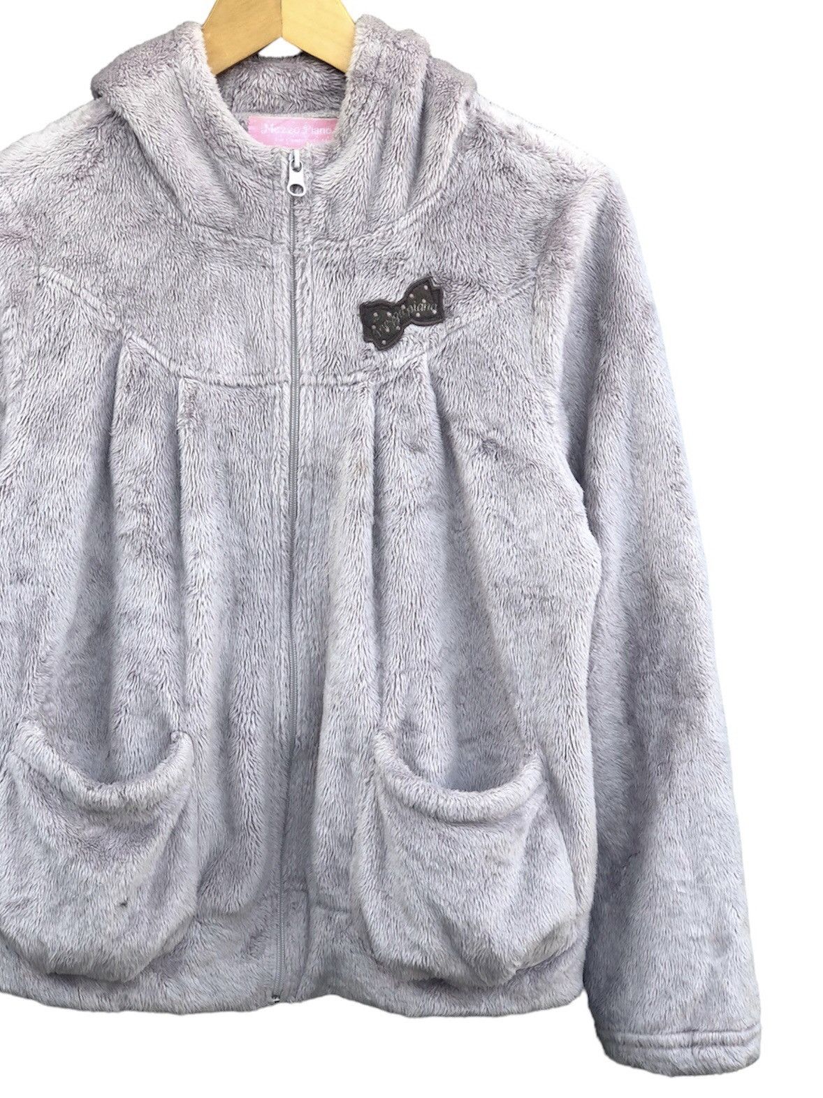 Hysteric Glamour × Japanese Brand × Vintage Mezzo Piano 2000s Fleece Zipper Hoodie Size US M / EU 48-50 / 2 - 2 Thumbnail