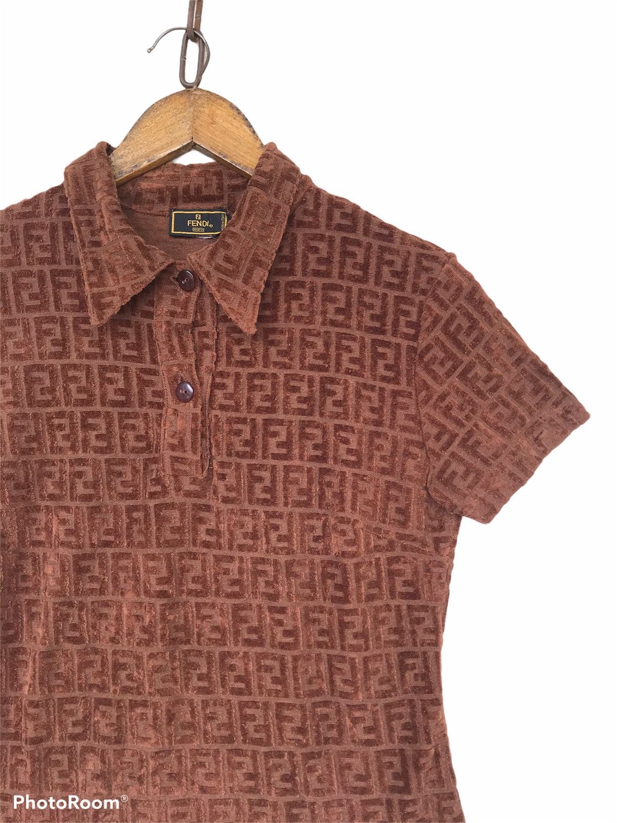 Fendi × Vintage Vintage Fendi Italy Monogram Size S / US 4 / IT 40 - 2 Thumbnail