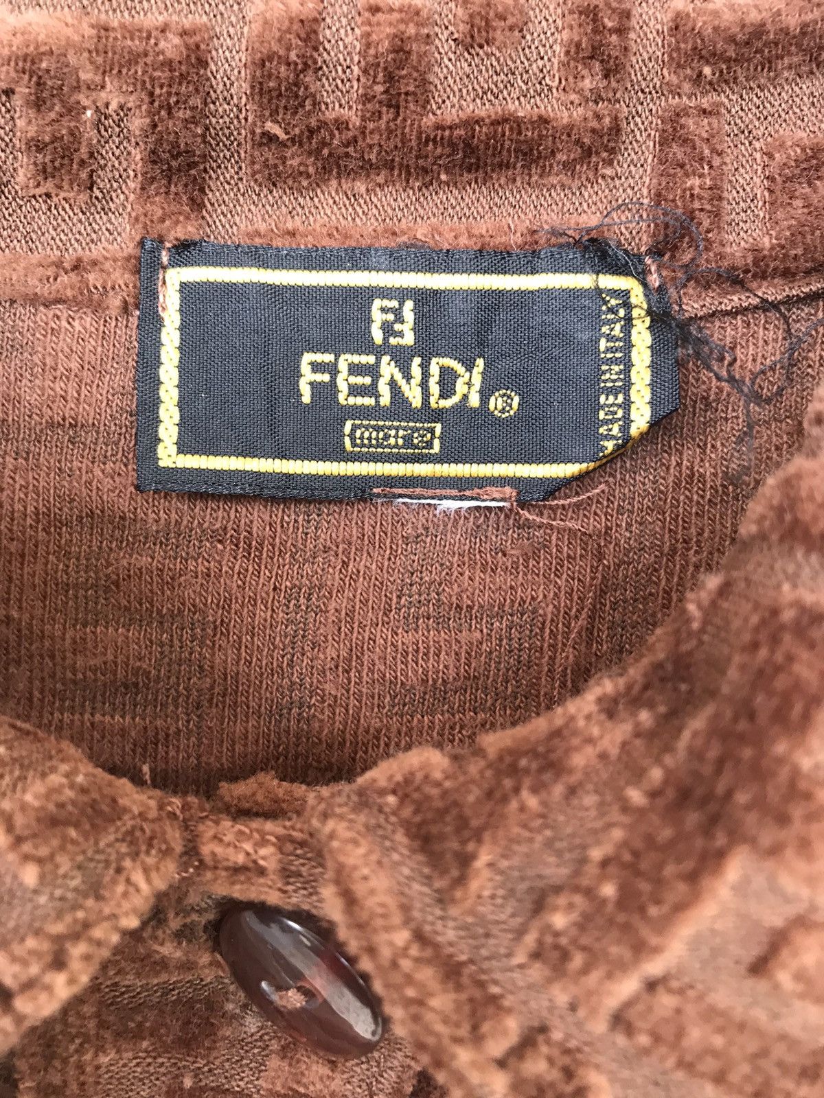Fendi × Vintage Vintage Fendi Italy Monogram Size S / US 4 / IT 40 - 5 Thumbnail