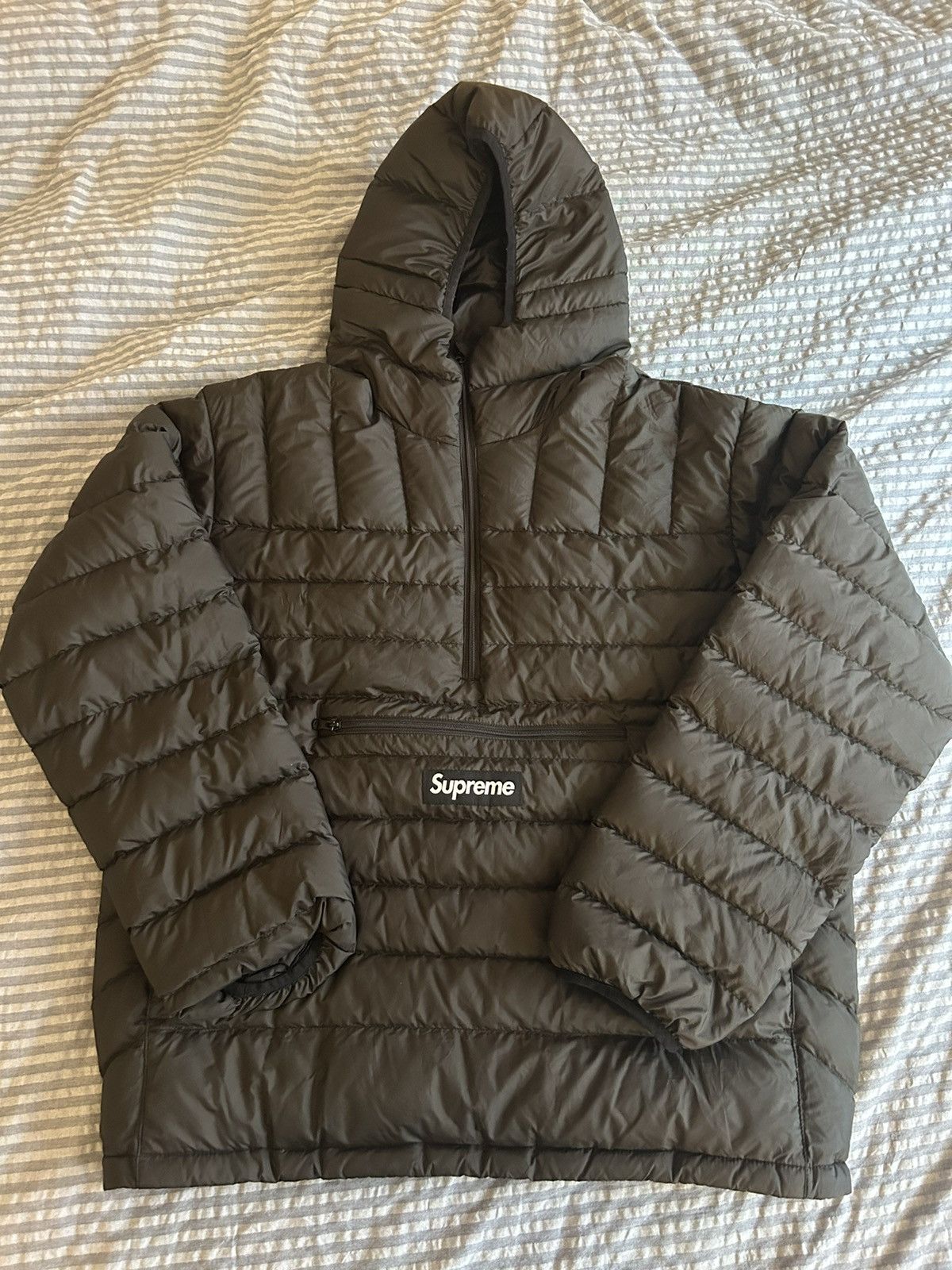 Supreme Supreme micro down half zip jacket (pertex) Size US M / EU 48-50 / 2 - 1 Thumbnail