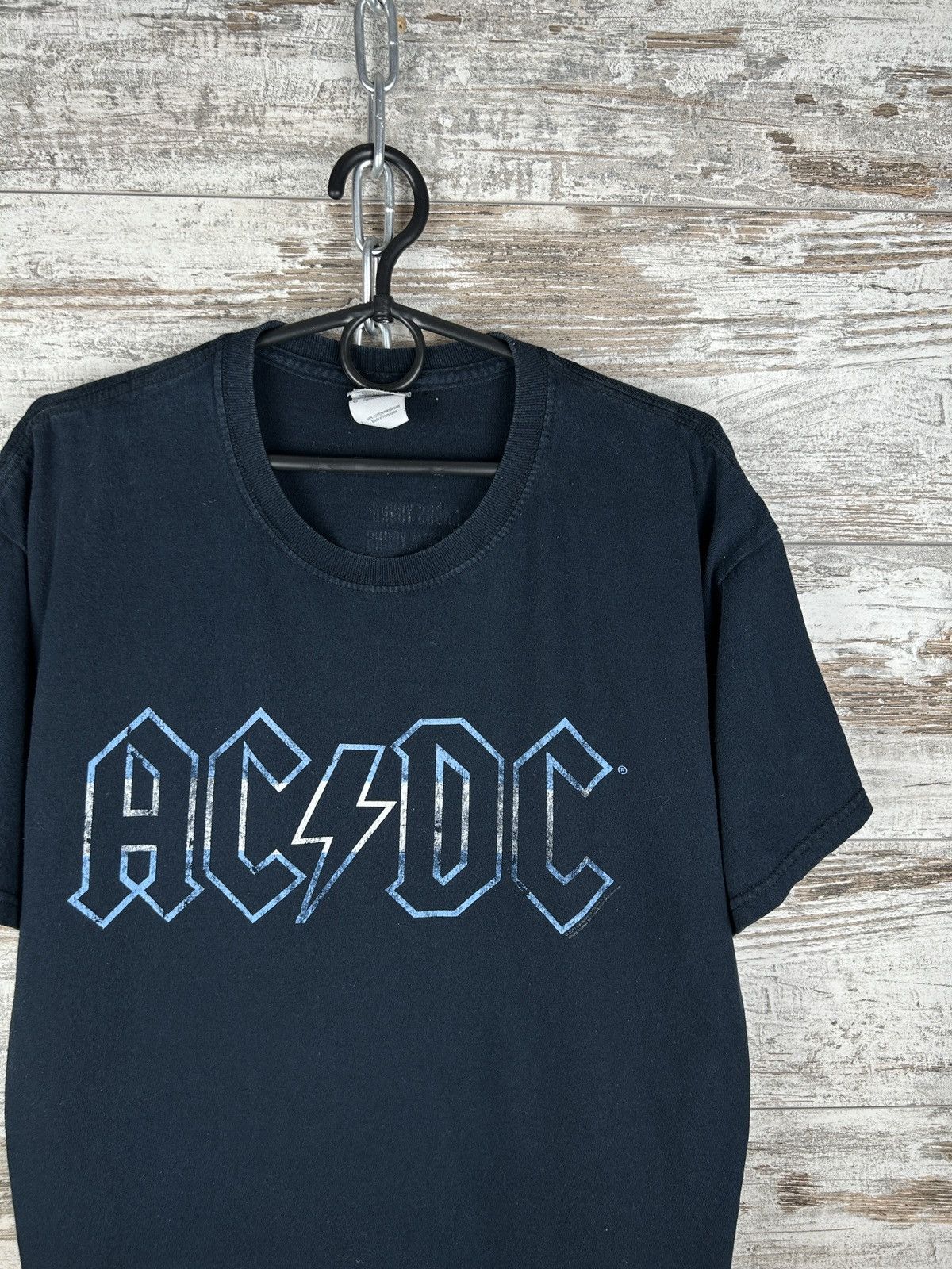 AC/DC × Band Tees × Vintage Mens Vintage AC/DC T Shirt rock band tee rare 2011 Size US L / EU 52-54 / 3 - 2 Thumbnail