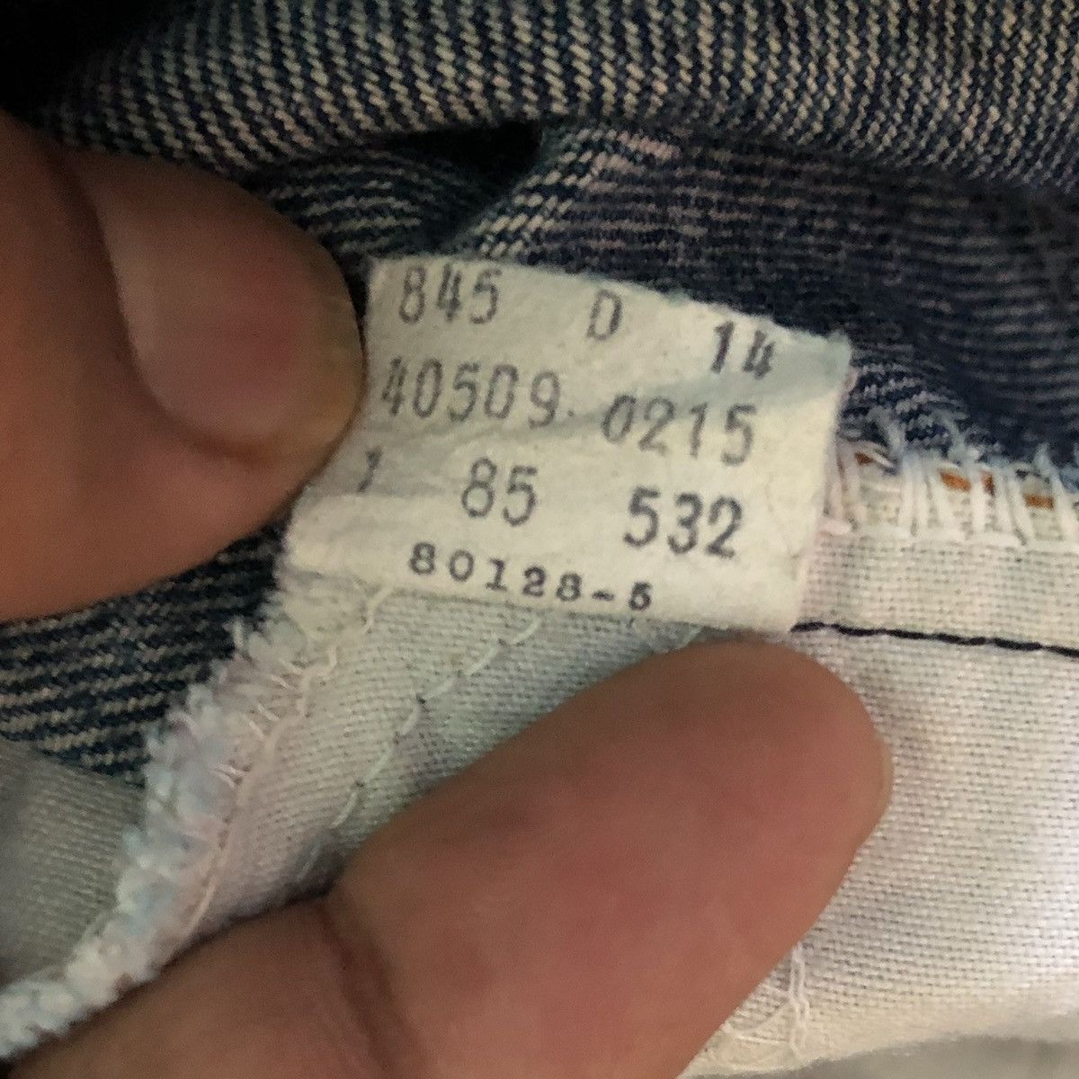 Levi's × Vintage Vintage 90’s Levis Asid Wash Denim Jeans Size US 31 - 8 Thumbnail