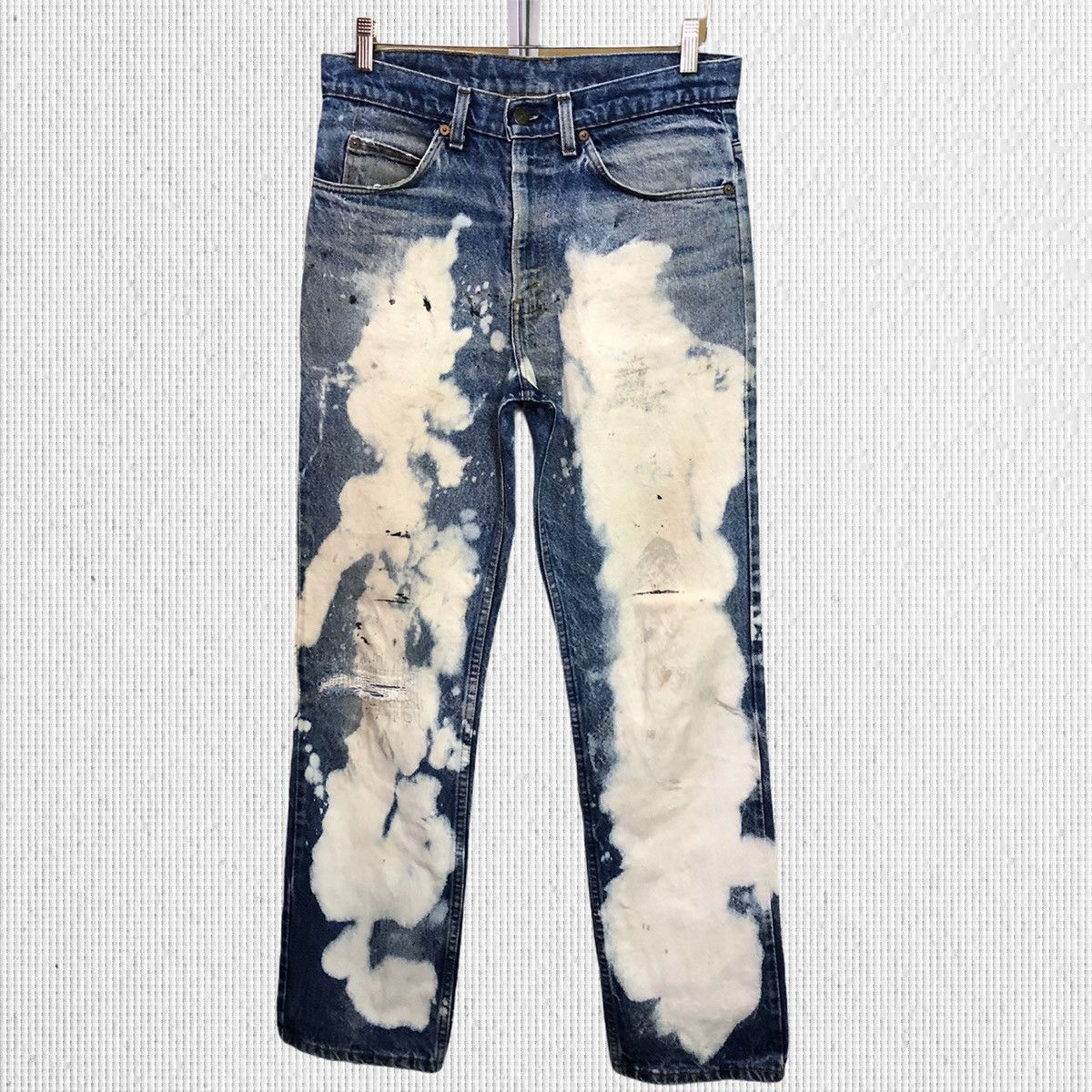 image of Distressed Denim x Levis Vintage 90’S Levis Asid Wash Denim Jeans, Men's (Size 31)