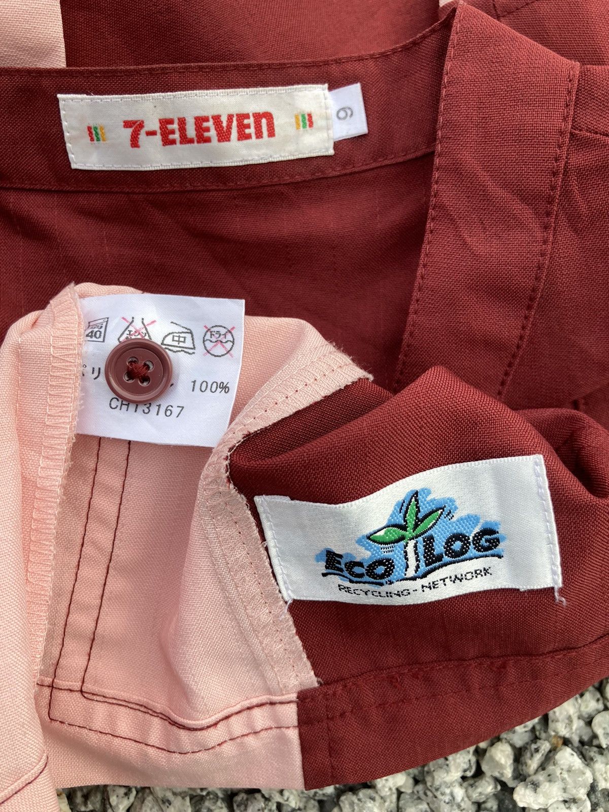 Uniform Wares × Vintage Vintage Long Sleeve 7 Eleven Uniform Zipper Shirt Size US M / EU 48-50 / 2 - 4 Thumbnail