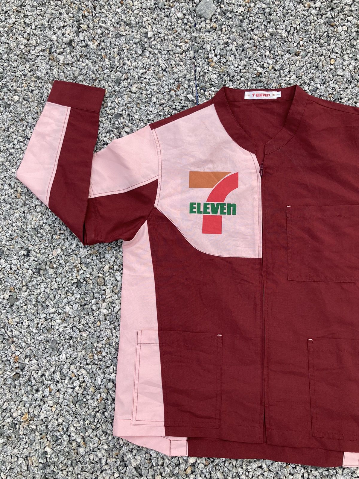Uniform Wares × Vintage Vintage Long Sleeve 7 Eleven Uniform Zipper Shirt Size US M / EU 48-50 / 2 - 3 Thumbnail