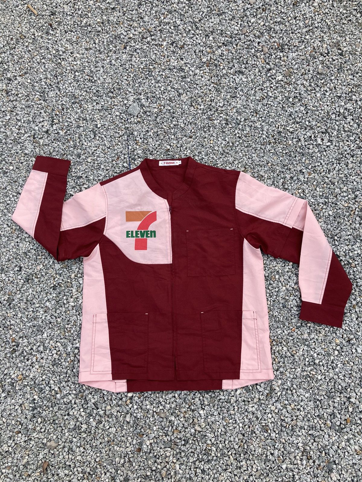 Uniform Wares × Vintage Vintage Long Sleeve 7 Eleven Uniform Zipper Shirt Size US M / EU 48-50 / 2 - 1 Thumbnail