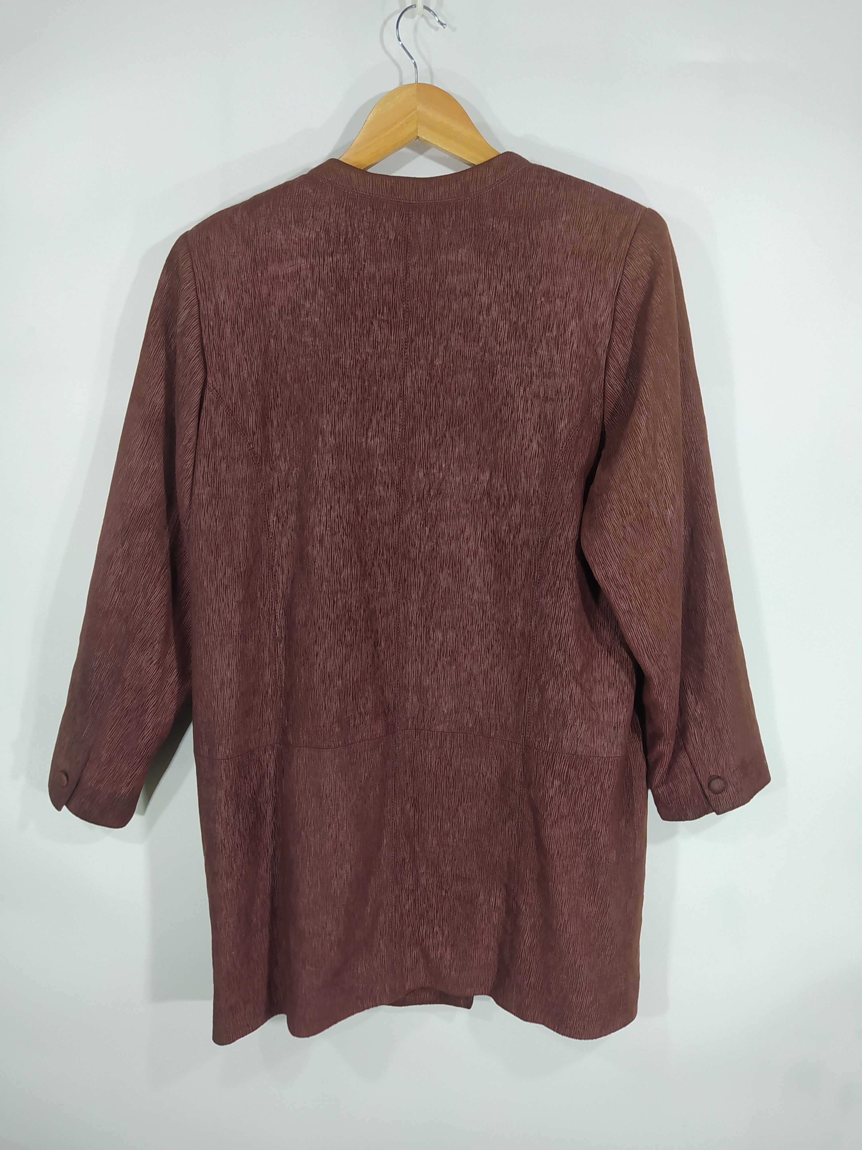 Japanese Brand × Vintage Vintage Castola Doubles breast Sheep Leather Skin Size US S / EU 44-46 / 1 - 6 Thumbnail