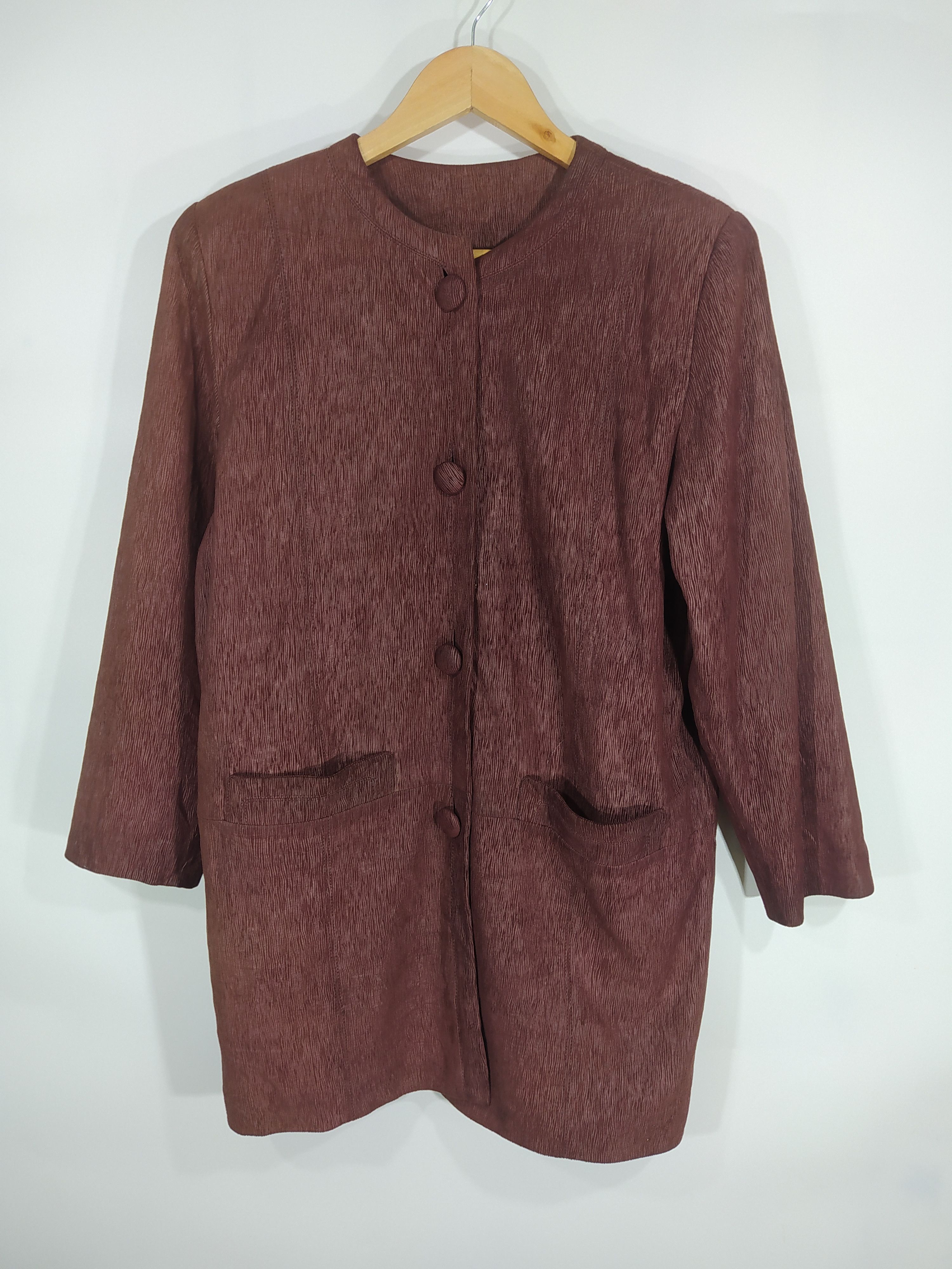 Japanese Brand × Vintage Vintage Castola Doubles breast Sheep Leather Skin Size US S / EU 44-46 / 1 - 1 Thumbnail