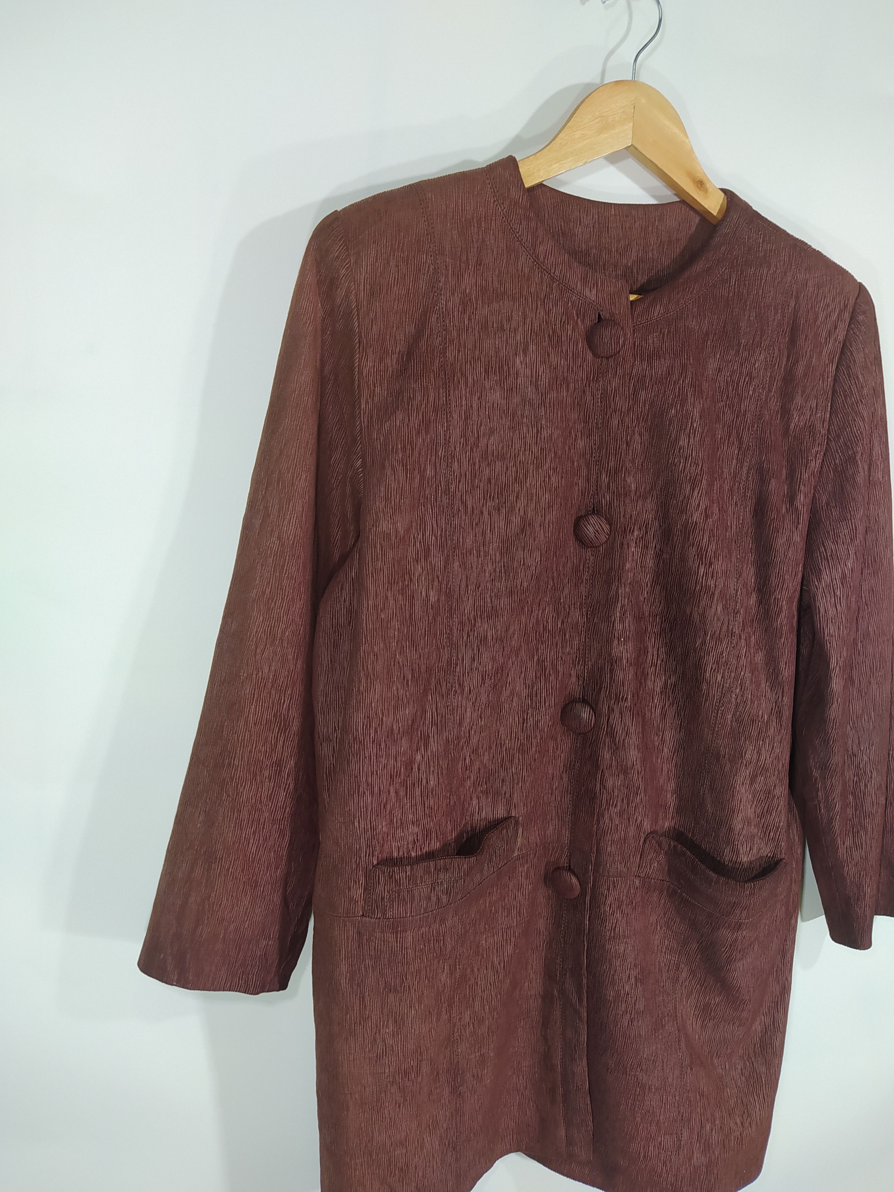 Japanese Brand × Vintage Vintage Castola Doubles breast Sheep Leather Skin Size US S / EU 44-46 / 1 - 4 Thumbnail