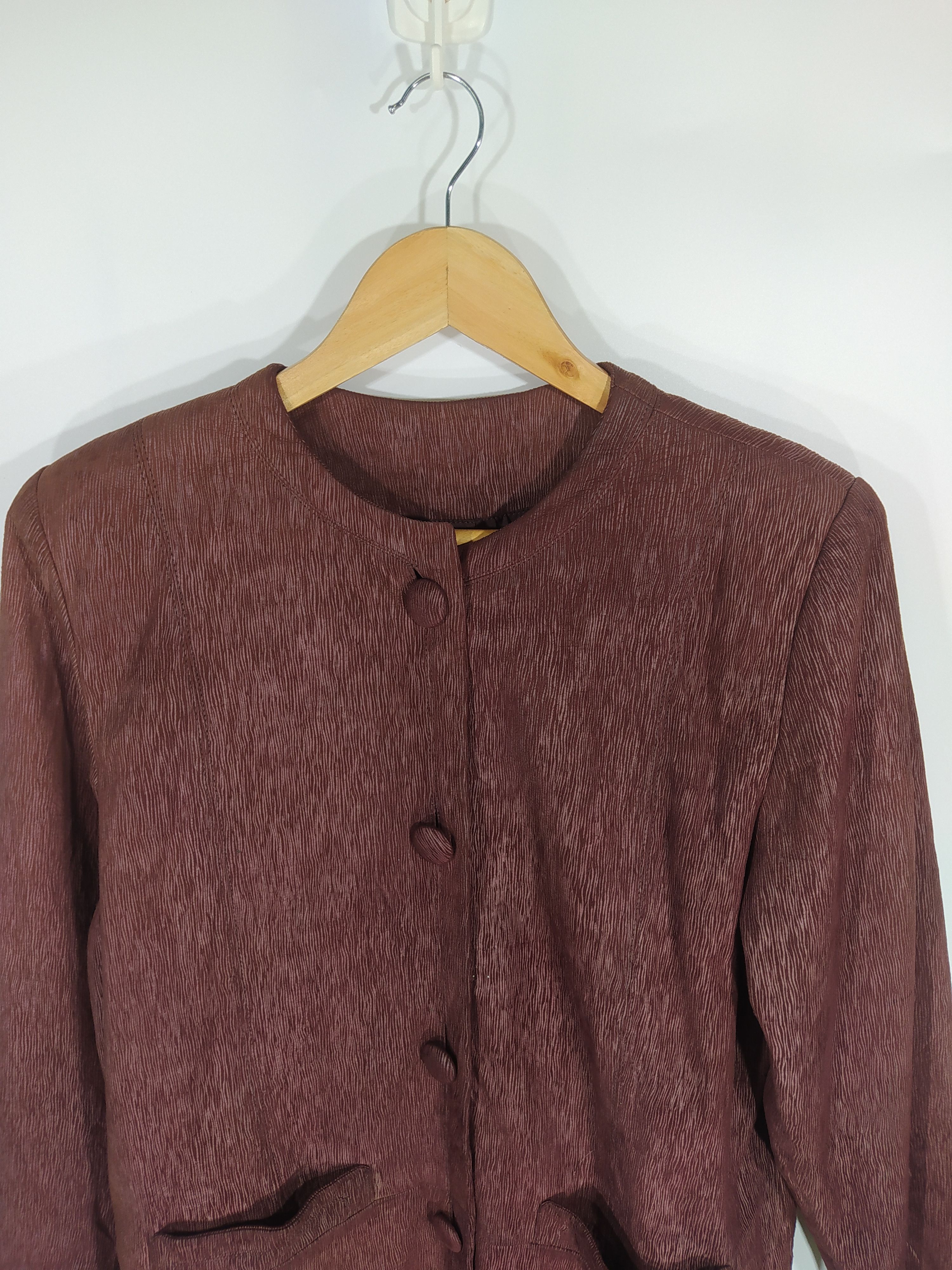 Japanese Brand × Vintage Vintage Castola Doubles breast Sheep Leather Skin Size US S / EU 44-46 / 1 - 5 Thumbnail