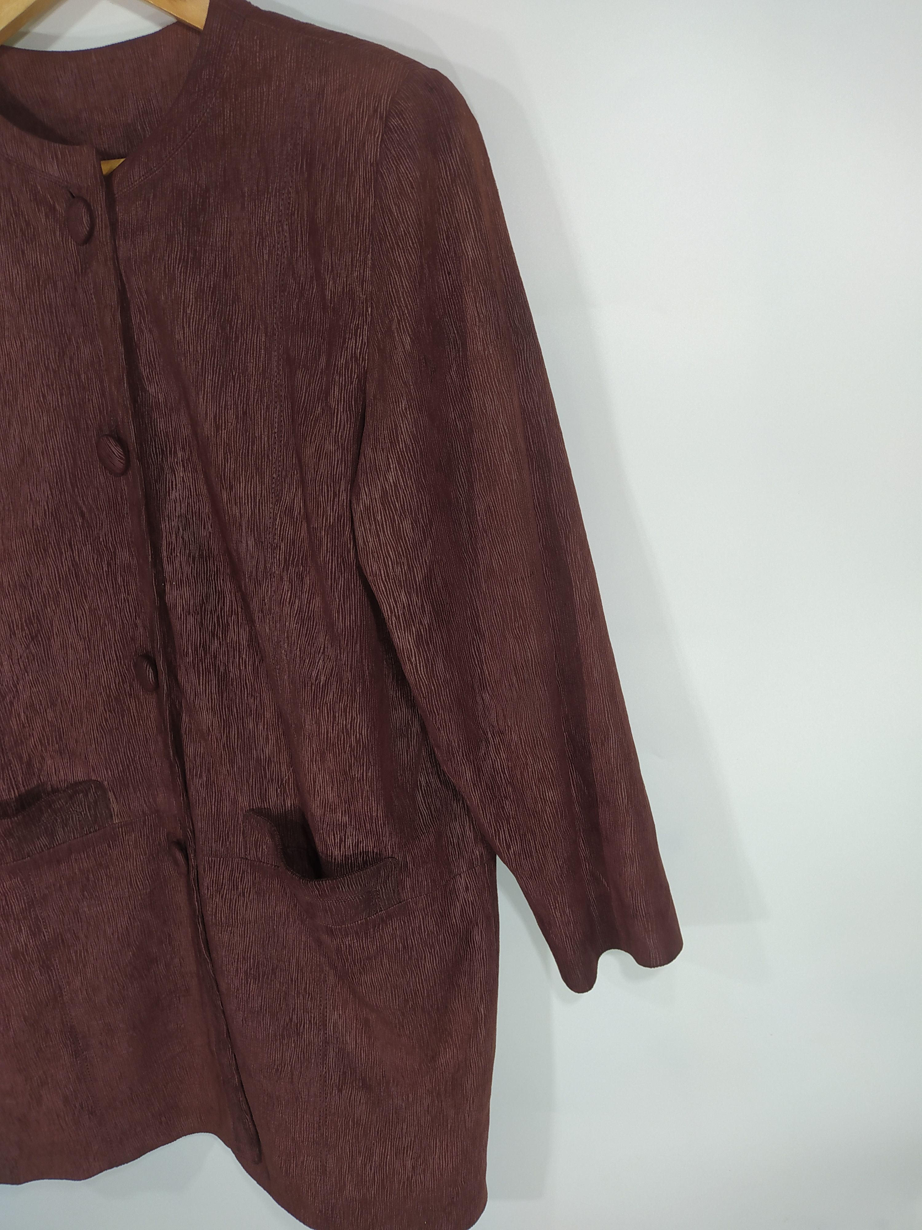 Japanese Brand × Vintage Vintage Castola Doubles breast Sheep Leather Skin Size US S / EU 44-46 / 1 - 3 Thumbnail